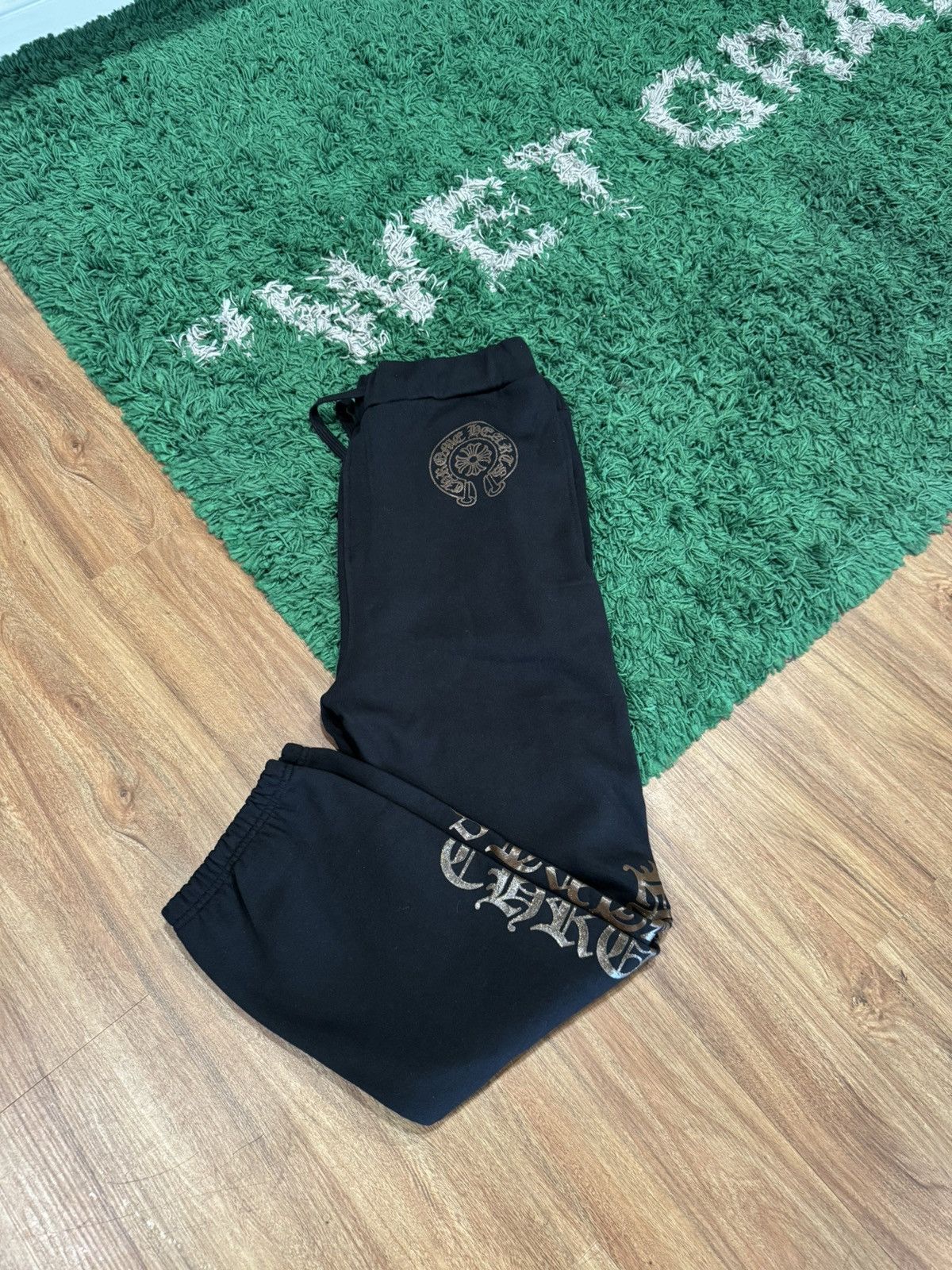 Chrome Hearts Chrome Hearts Horseshoe Sweat Pants Size US 34 / EU 50 - 1 Thumbnail