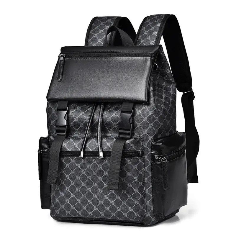 Japanese Brand Streetwear faux leather waterproof backpack Size ONE SIZE - 1 Thumbnail