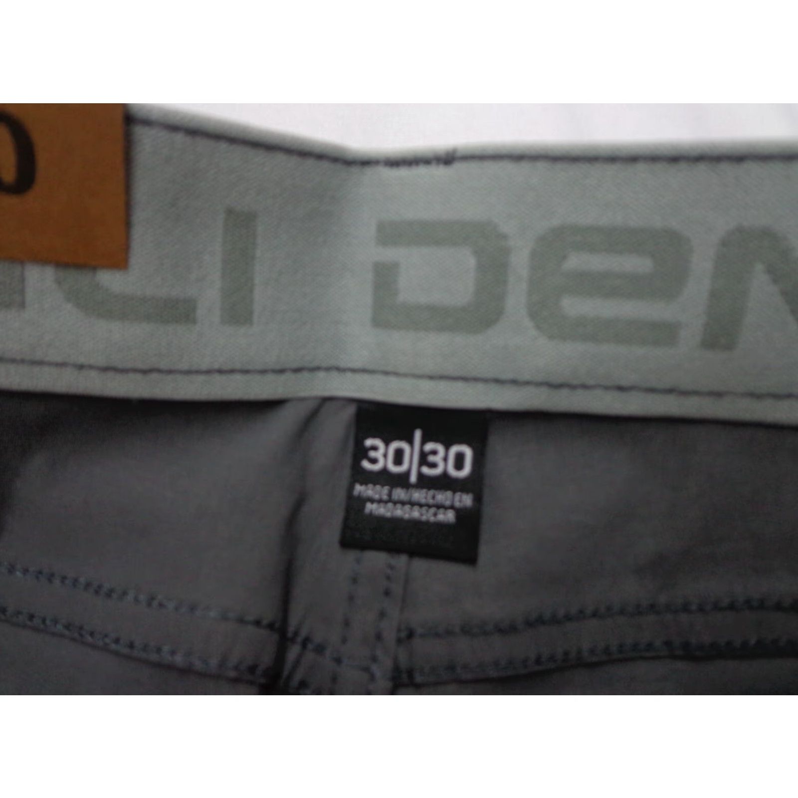 Vintage DENALI Pants Straight 30/30 Gray Tech Stretch Nylon Spandex NWT Mens Regular Inseam 30 Comfort Size US 30 / EU 46 - 6 Thumbnail