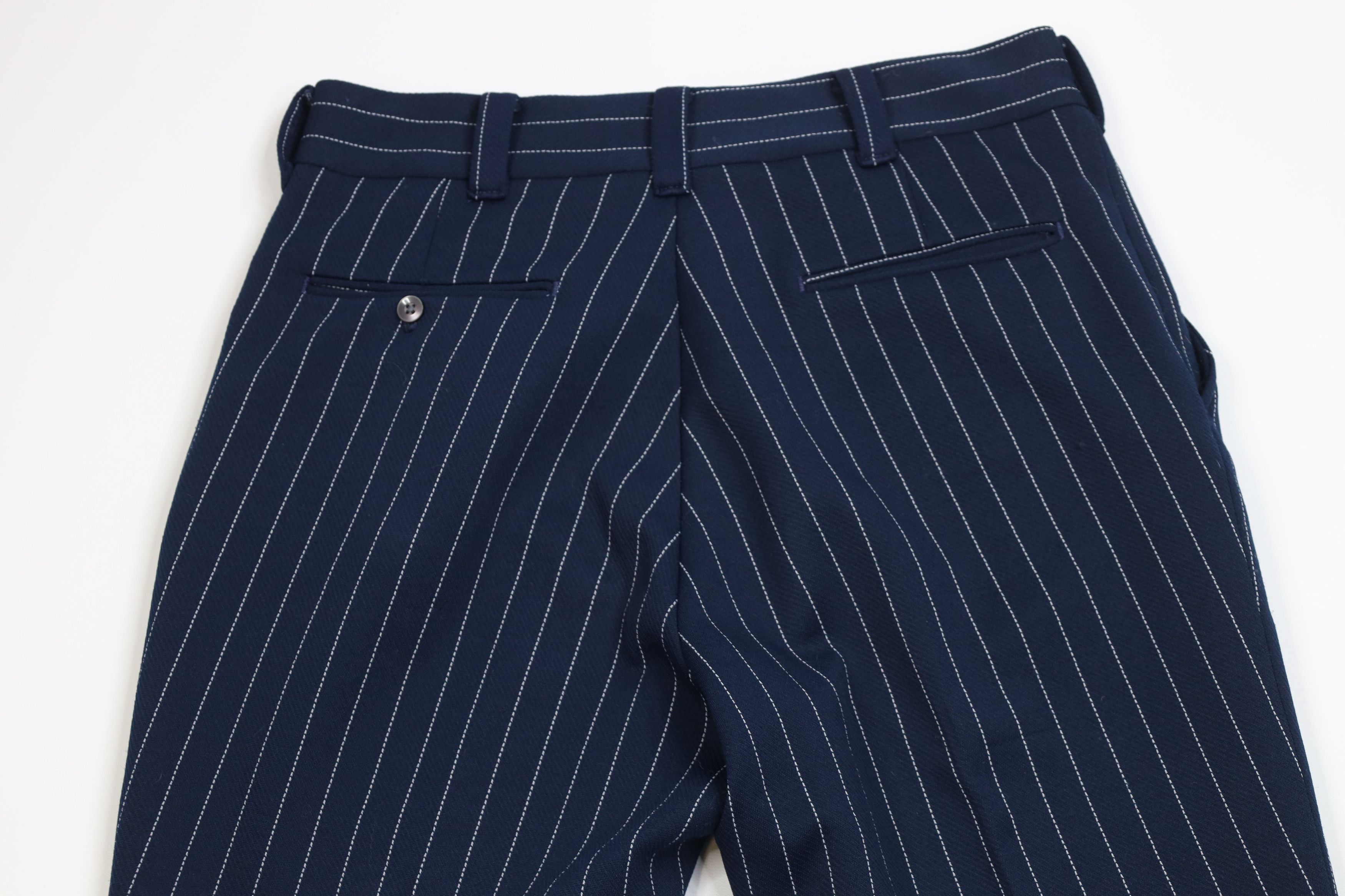 Vintage 70s Streetwear Knit Flared Wide Leg Chino Pants USA