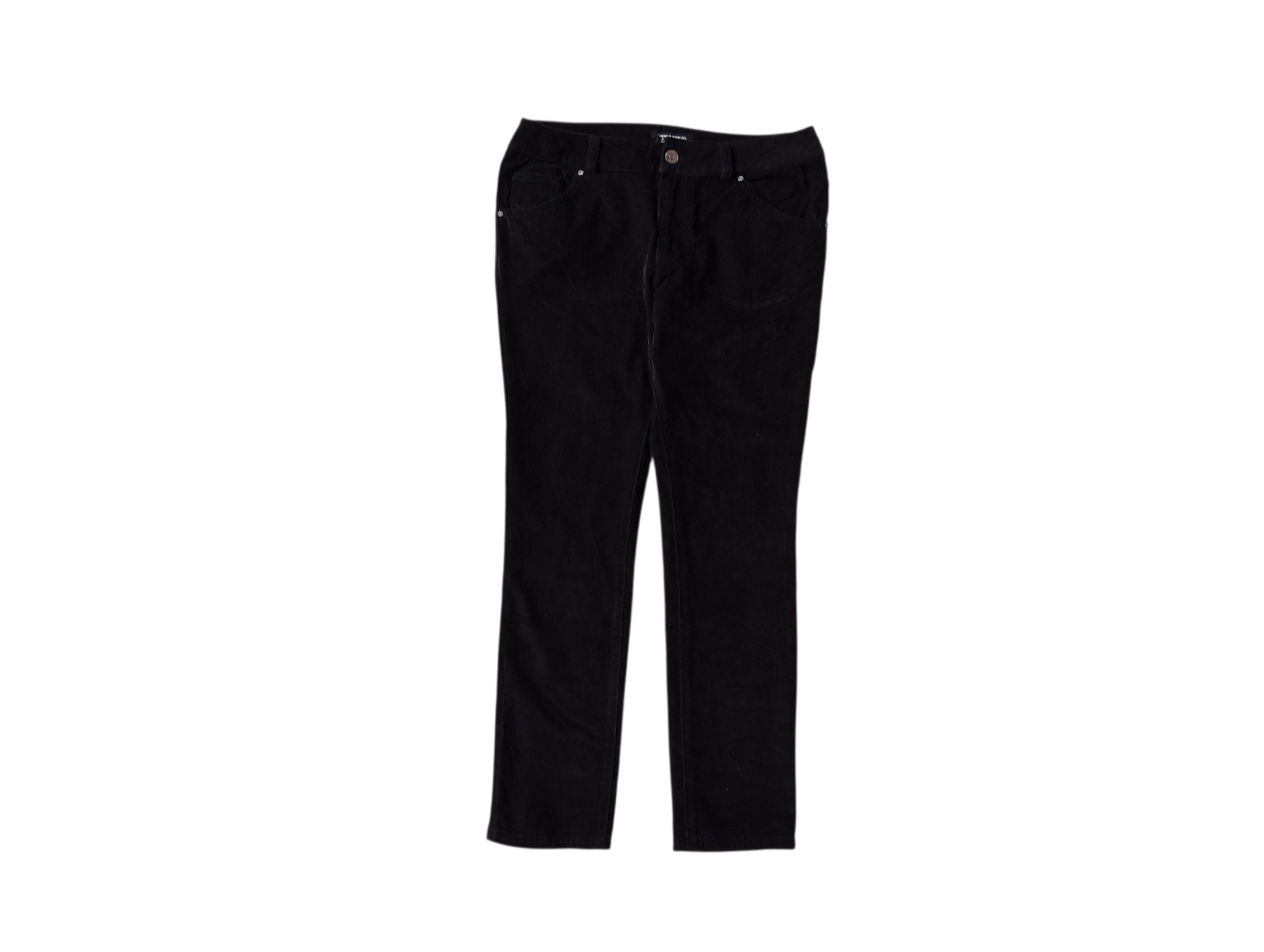 Sonia Rykiel stretch black pants Size 28" / US 6 / IT 42 - 1 Thumbnail