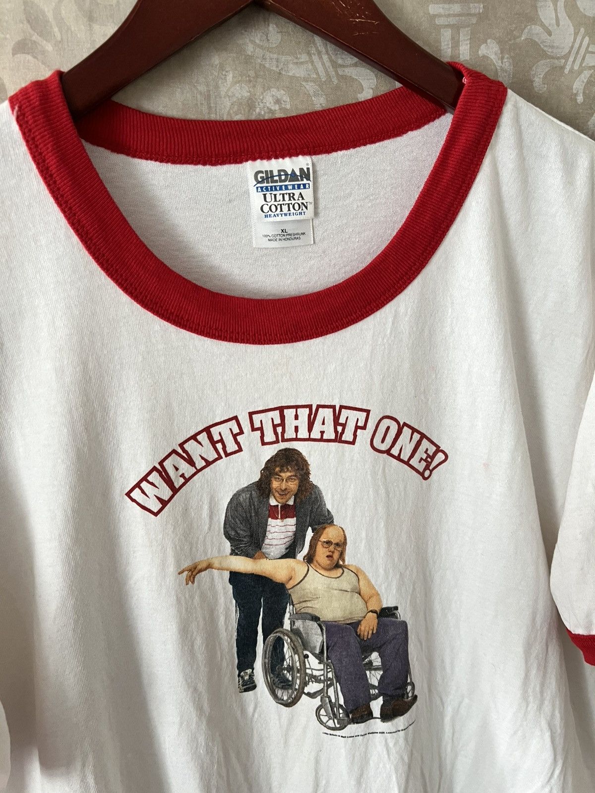 Vintage 2000s Little Britain “Want That One” Graphic Tee Size US XL / EU 56 / 4 - 4 Thumbnail