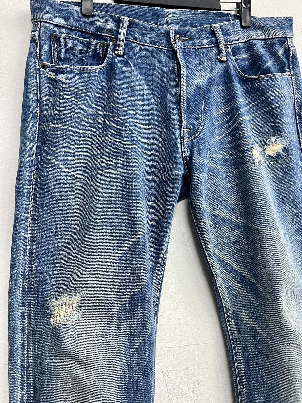 If Six Was Nine × Japanese Brand × KURO KURO JAPAN DENIM SELVEDGE JEANS Size US 34 / EU 50 - 3 Thumbnail