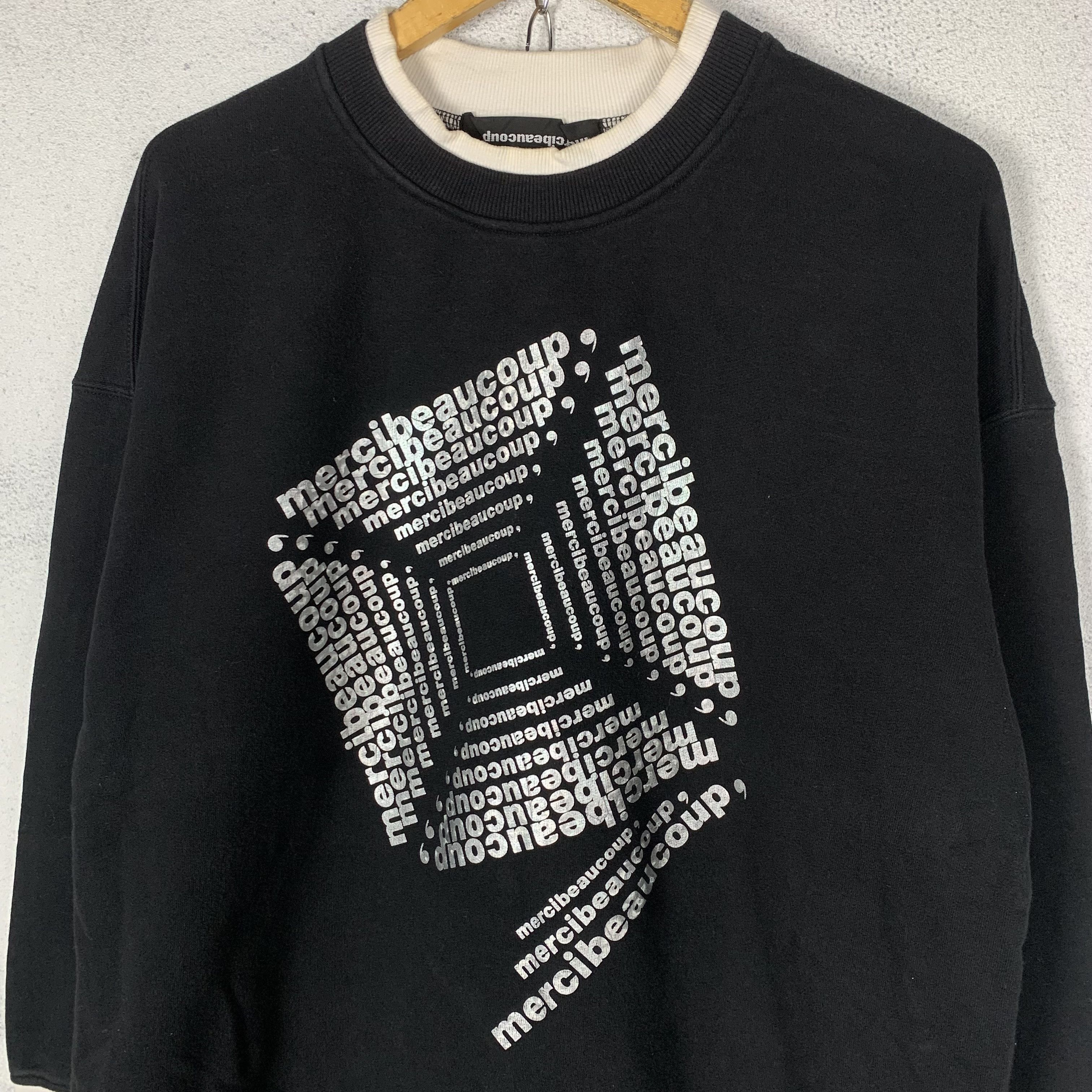 mercibeaucoup Mercibeaucoup Issey Miyake Sweatshirt Crewneck Size US M / EU 48-50 / 2 - 2 Thumbnail