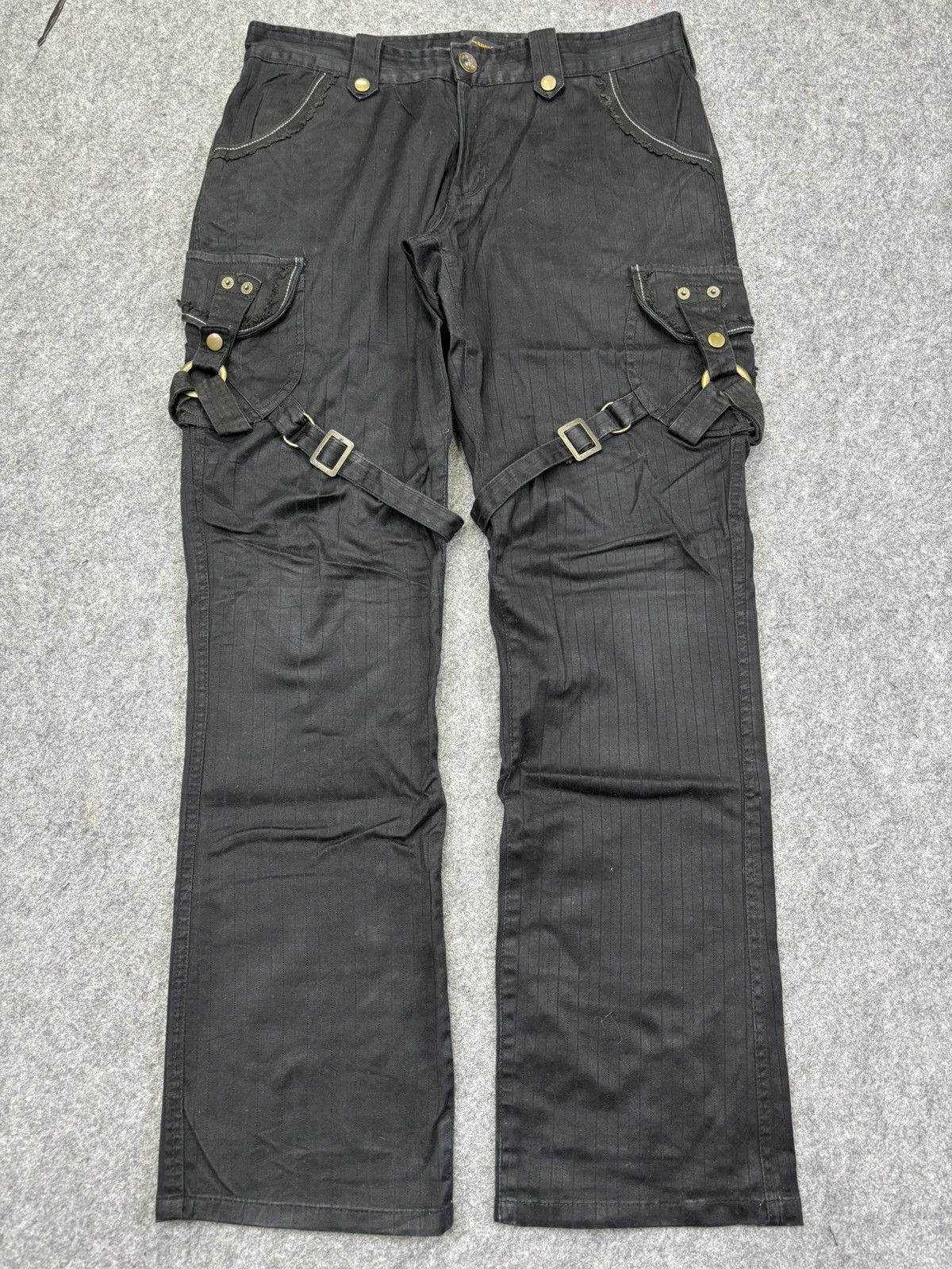 Japanese Brand apestein Japan Seditionaries Bondage Street Punk Pant F985 Size US 32 / EU 48 - 14 Thumbnail