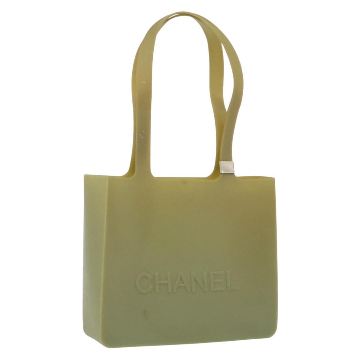 Chanel Chanel Tote Bag Rubber Khaki CC Size ONE SIZE - 1 Thumbnail