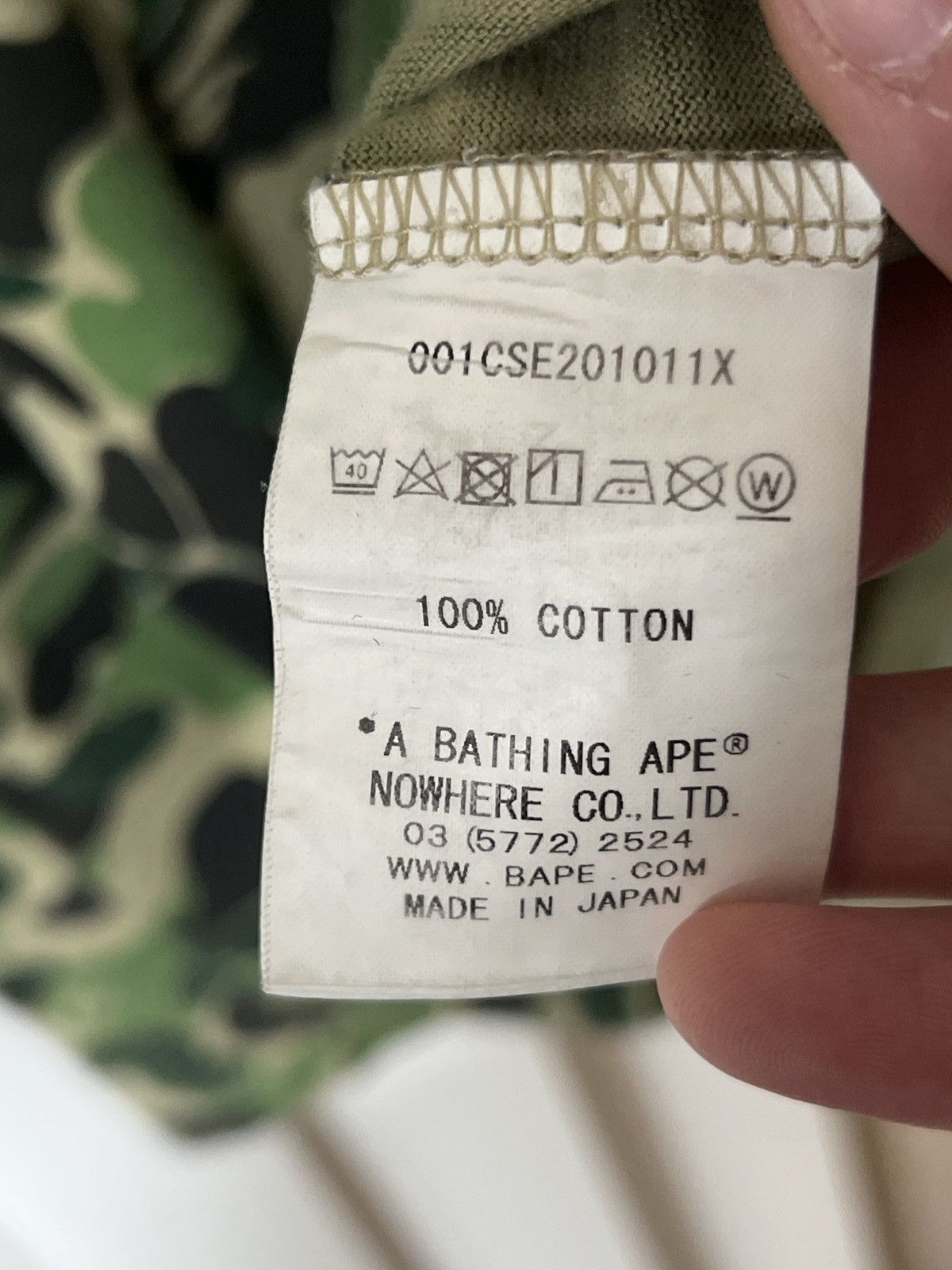 Bape Bape Classic Camo Logo Size US L / EU 52-54 / 3 - 6 Thumbnail