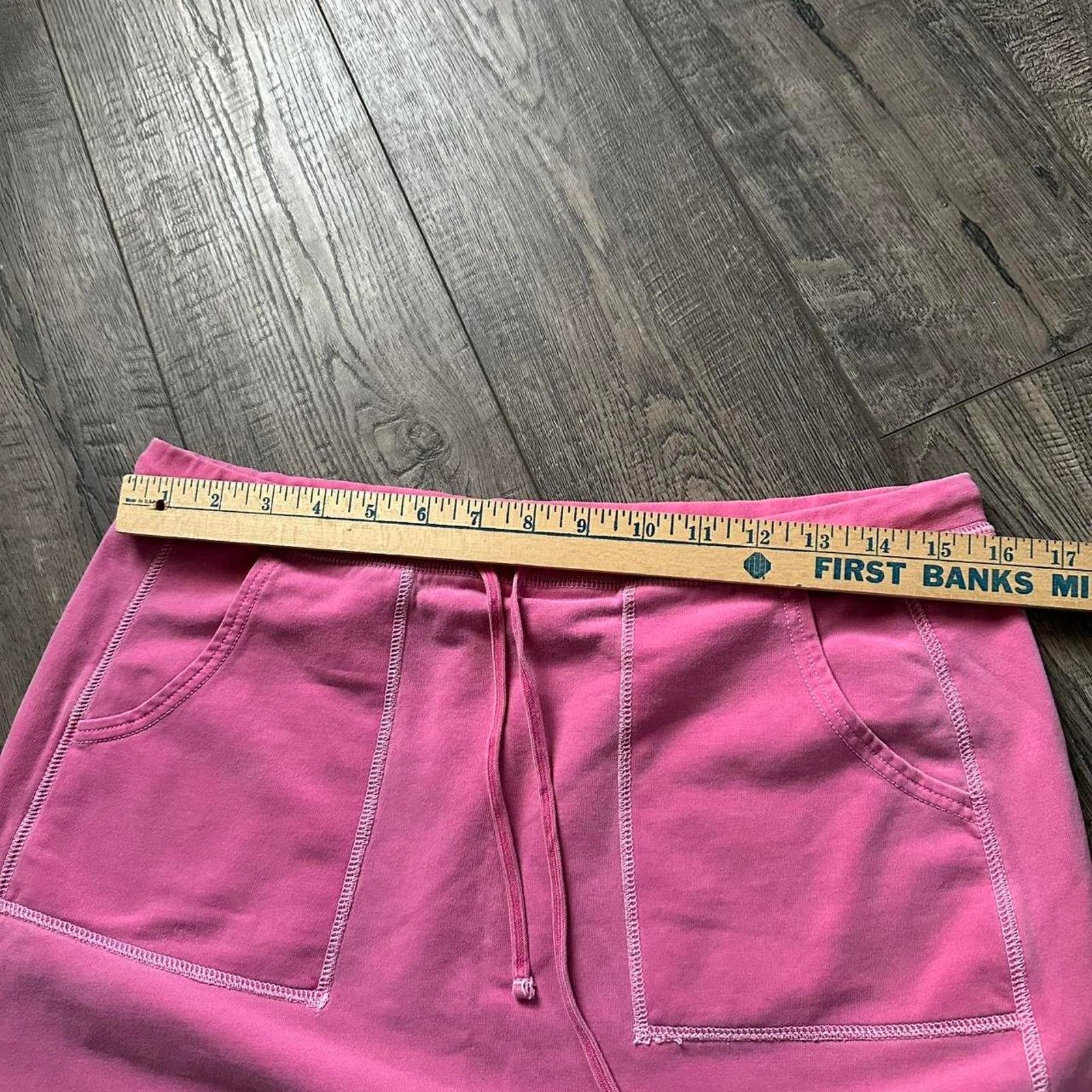 Gap × Vintage Vintage Y2K 00s Gap Pink Cotton Mini Sporty Tennis Skirt Size 28" / US 6 / IT 42 - 7 Thumbnail