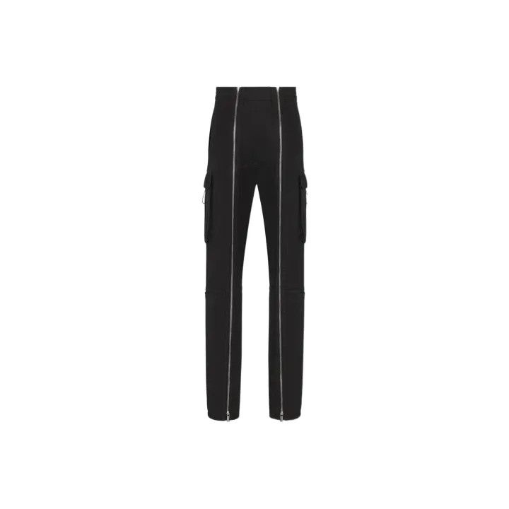 Dior Dior SS22 Black Cotton Cargo Pants for Men 0079 Size US 44 / EU 60 - 1 Thumbnail