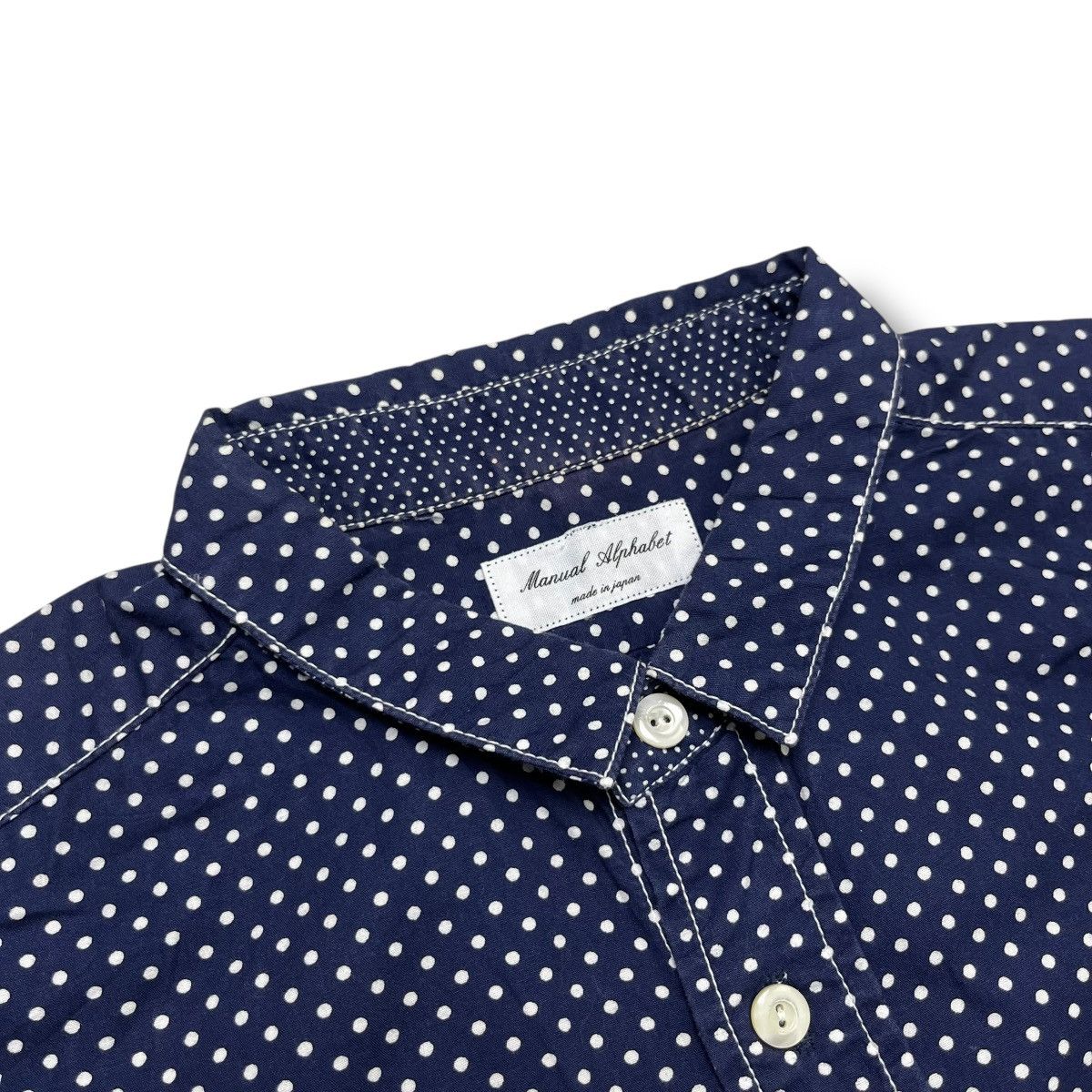 Manual Alphabet Manual Alphabet Polka short sleeve button ups shirt Size US M / EU 48-50 / 2 - 2 Thumbnail