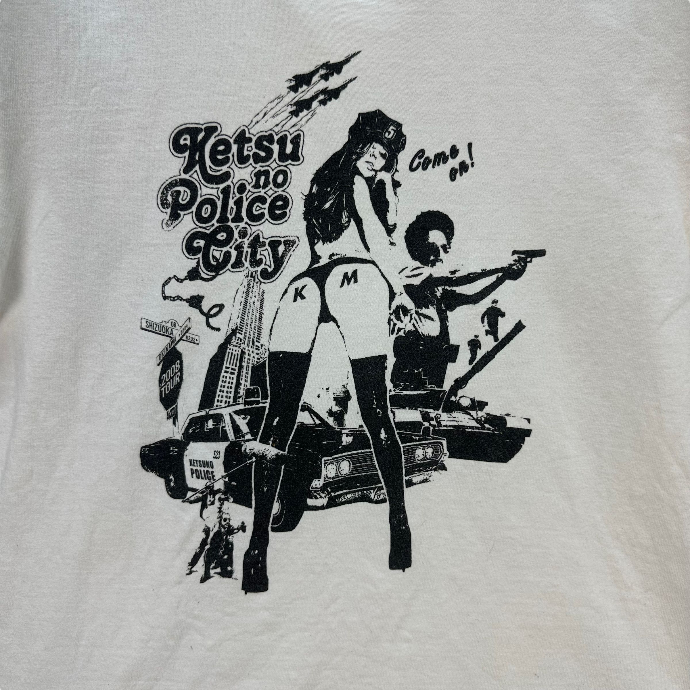 Japanese Brand VINTAGE KTM KETSU NO POLICE CITY GRPHIC TEES # Size US S / EU 44-46 / 1 - 3 Thumbnail