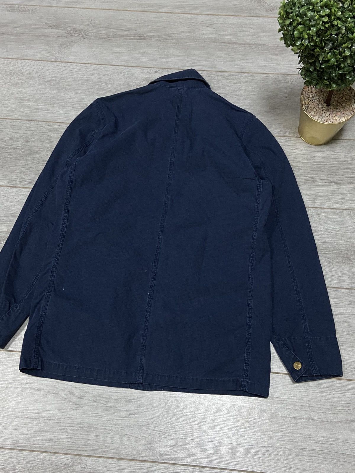 Carhartt × Carhartt Wip × Vintage Vintage Carhartt WIP Digger buttons Coat Jacket Size US M / EU 48-50 / 2 - 9 Thumbnail