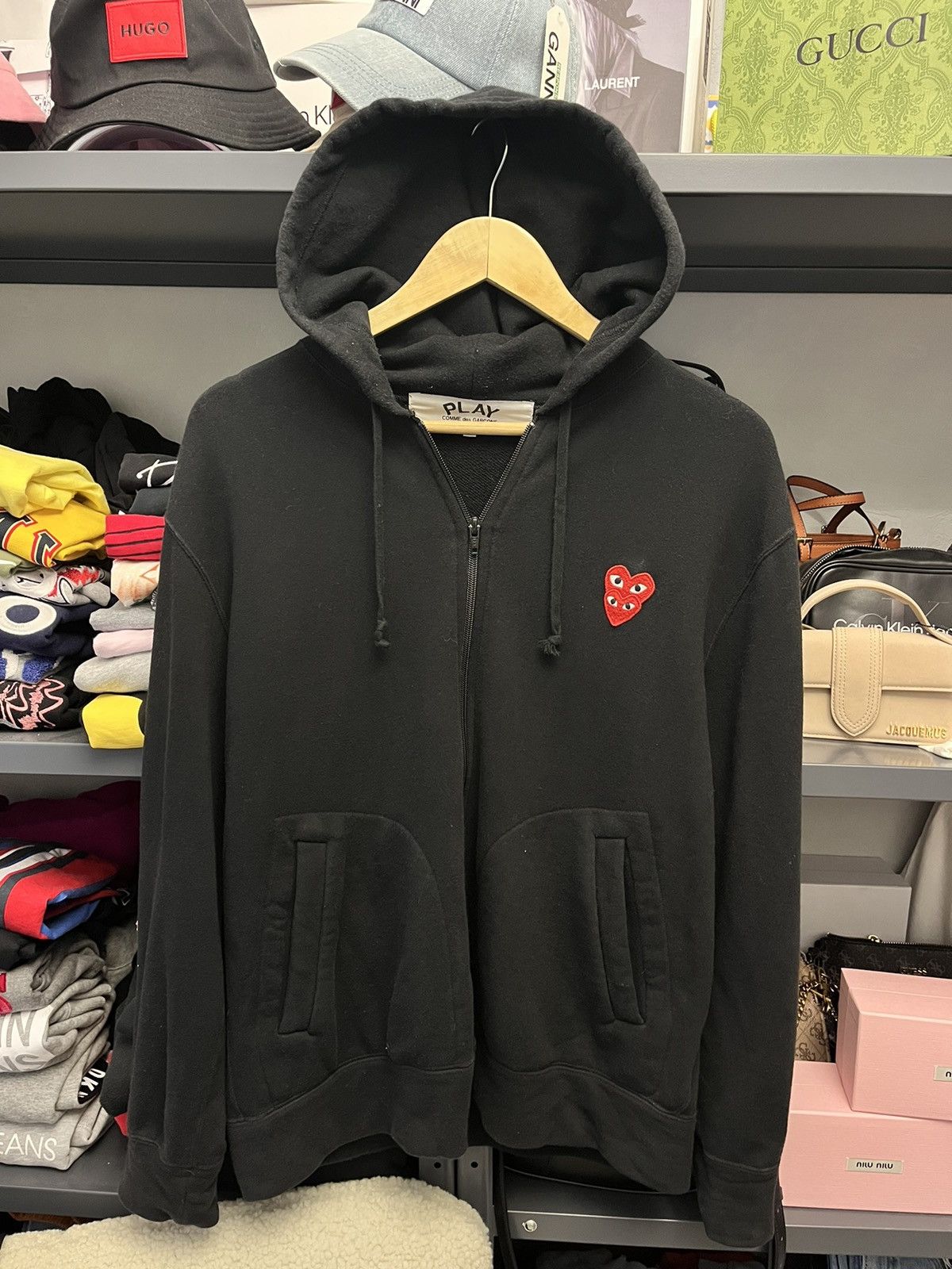 Vintage Vintage Comme Des Garcons Zip Hoodie Grailed