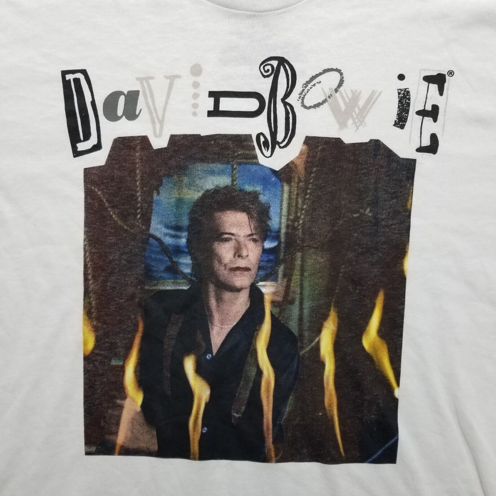 Other David Bowie Shirt Mens Medium White Short Sleeve Size US M / EU 48-50 / 2 - 2 Thumbnail