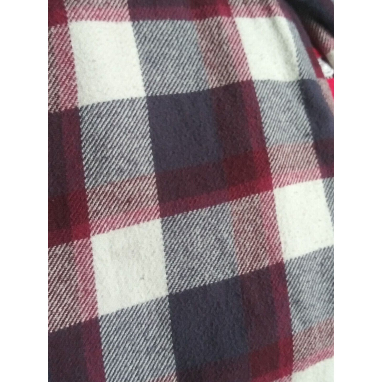 RVCA RVCA Open Front Flannel Shirt Womans Large Green Black Plaid Size XS / US 0-2 / IT 36-38 - 6 Thumbnail
