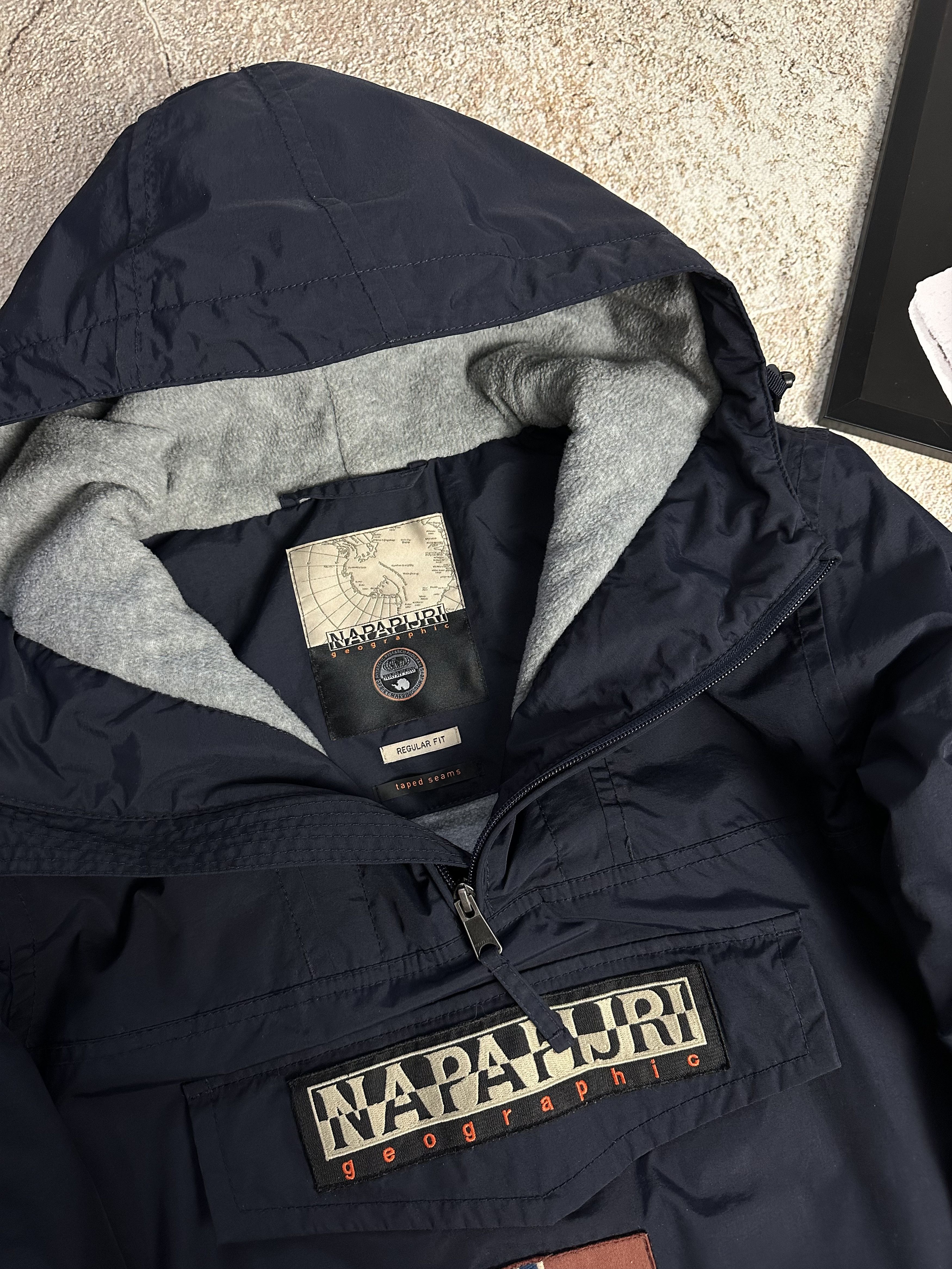 Napapijri Vintage Napapijiri Rainforest Winter Anorak Jacket 1/3 Zip Size US S / EU 44-46 / 1 - 7 Thumbnail