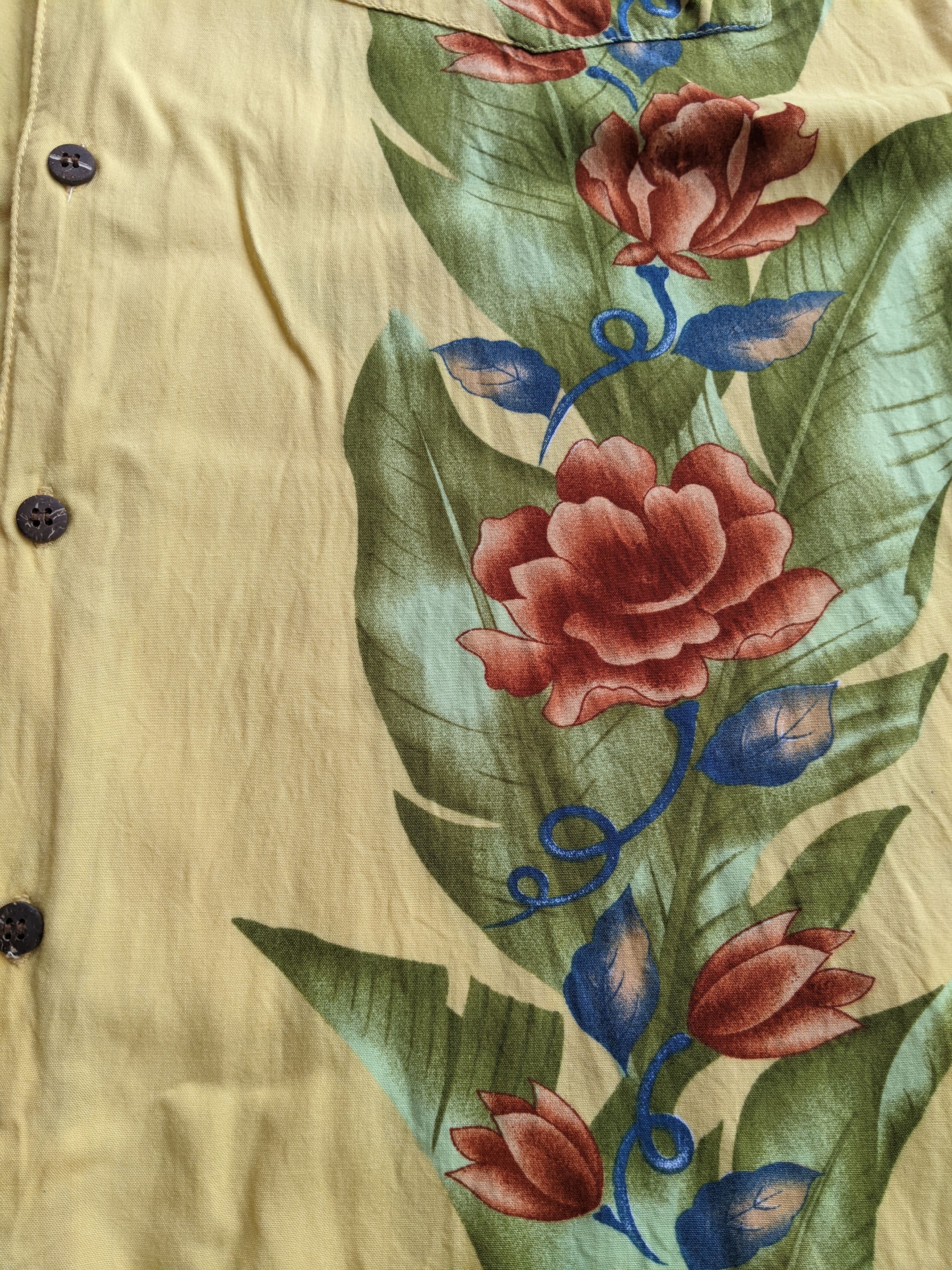 Japanese Brand Vintage Tony Lambert Hawaiian Shirt Polo Ralph Lauren Gucci Size US M / EU 48-50 / 2 - 4 Thumbnail