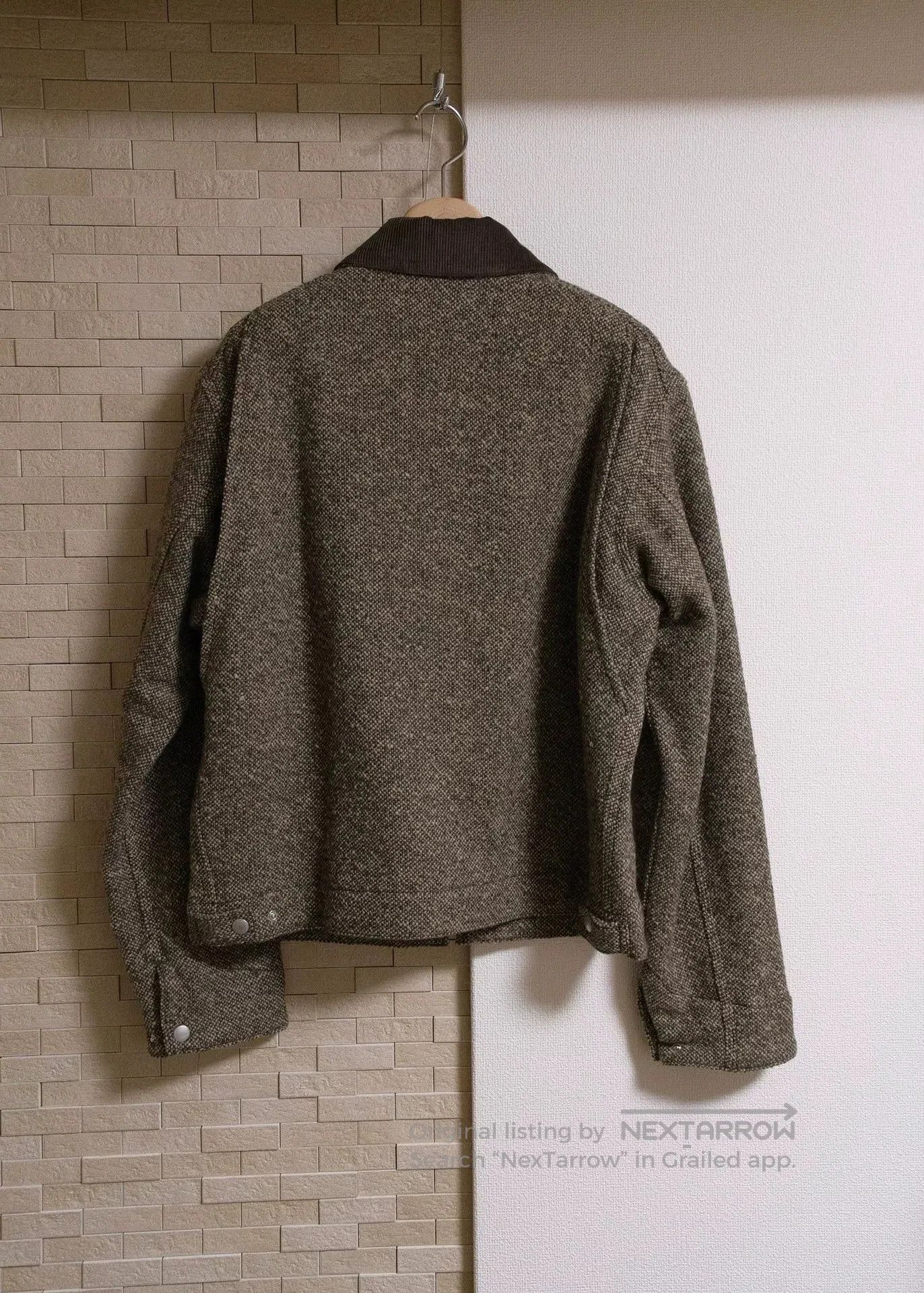 Auralee aura 25aw homespun tweed zip blouson. Size US M / EU 48-50 / 2 - 8 Thumbnail