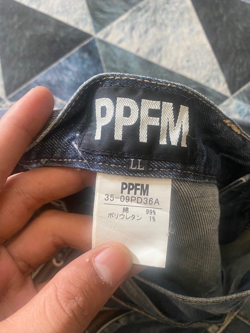 PPFM Japanese PPFM curve distressed denim Size US 30 / EU 46 - 5 Thumbnail