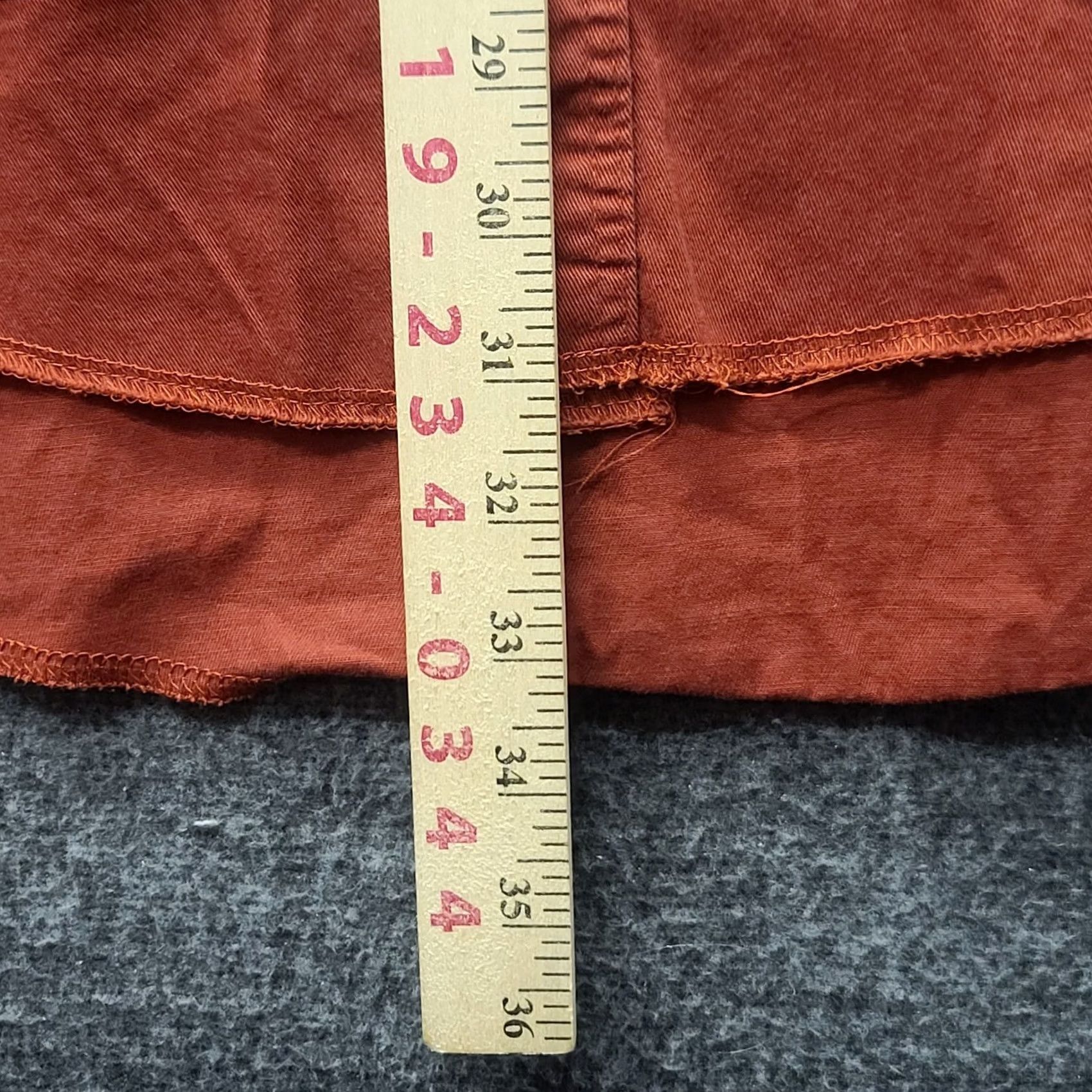 Wrangler VINTAGE Wrangler Shirt Mens L 16 1/2-34 Brushpopper X Long Tails Western Cowboy Button-Up Shirt Red Cotton Canvas Western Theme Mens Size US L / EU 52-54 / 3 - 6 Thumbnail