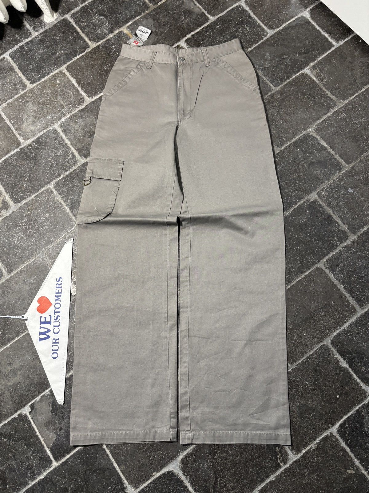 Vintage Y2K Deadstock Vintage Cargo Pants Combat Utility 1990s 2000s Size US 30 / EU 46 - 7 Thumbnail