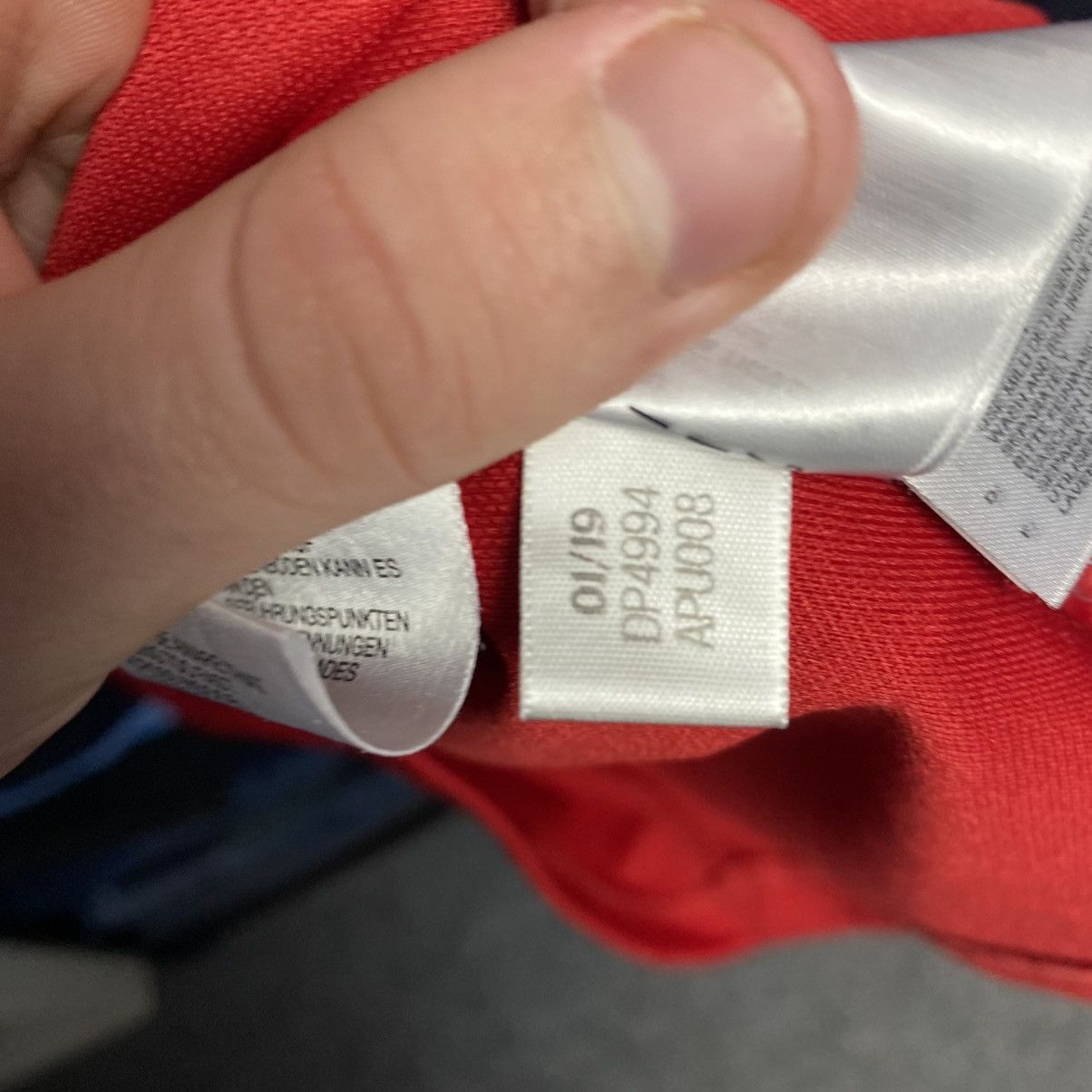 Adidas Mens Adidas Red Bull New York 2019 Soccer sweatshirt size XS Size US XS / EU 42 / 0 - 8 Thumbnail