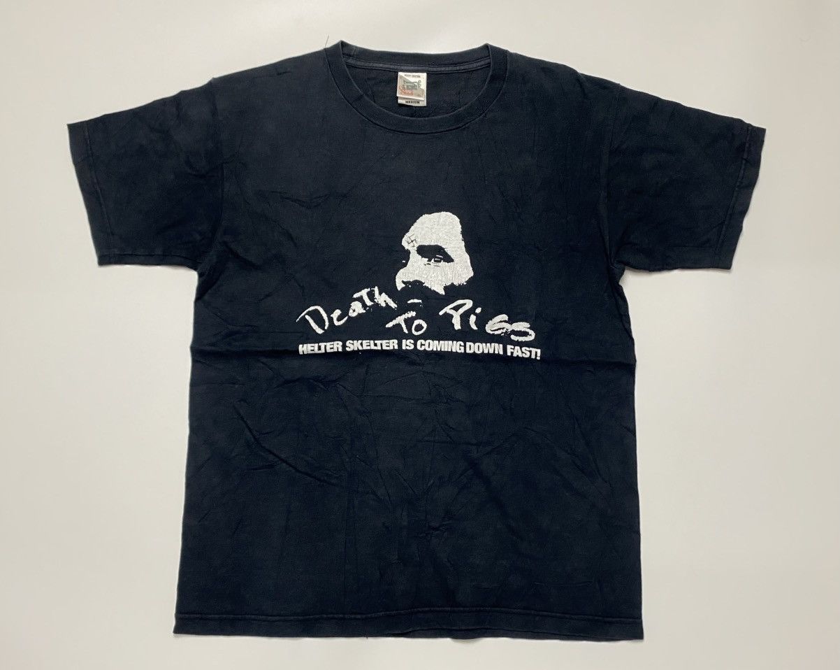 Vintage Vintage Charles Manson Helter Skelter Tee Size US L / EU 52-54 / 3 - 3 Thumbnail