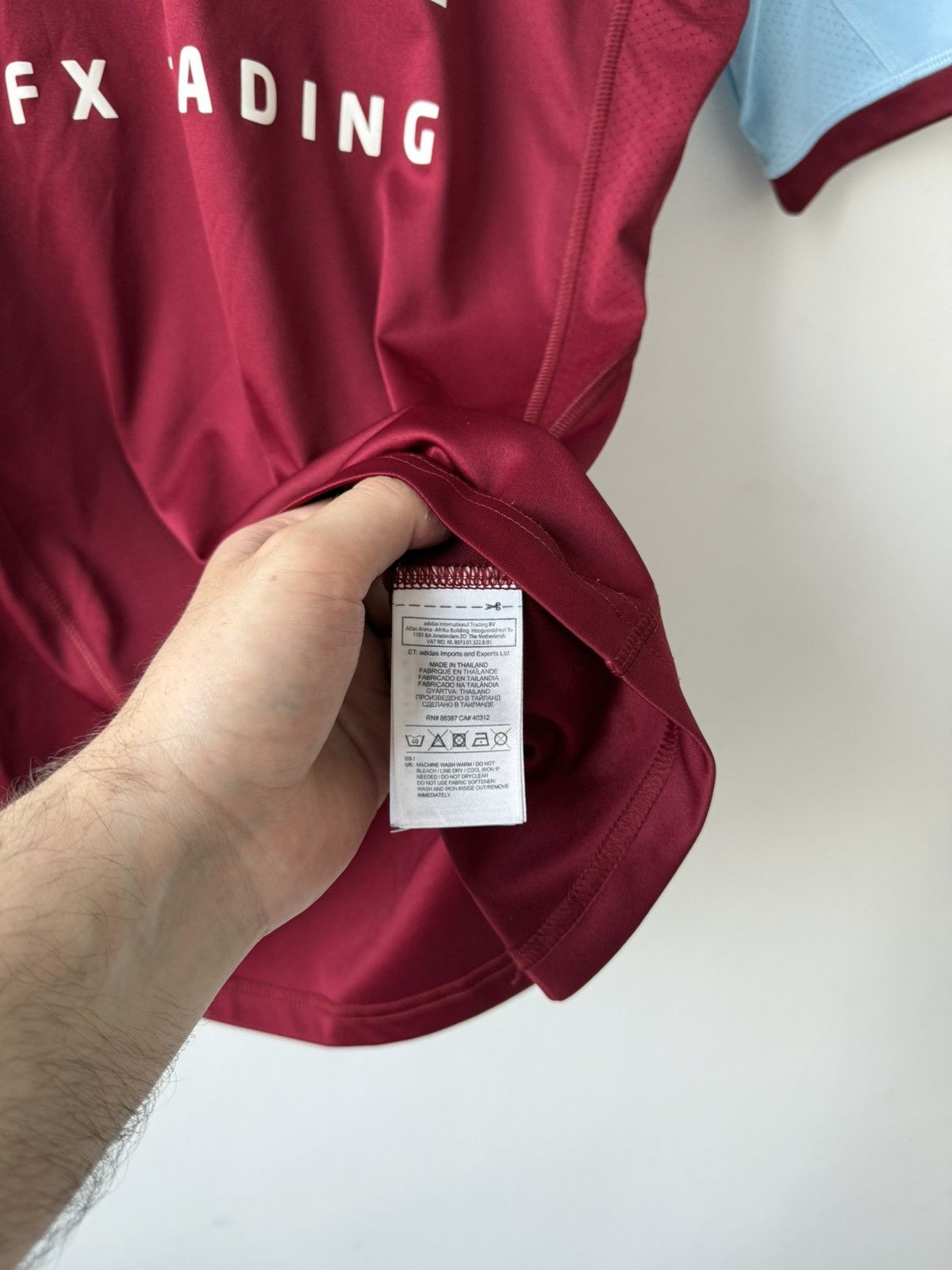 Adidas Adidas West Ham United 2013/2014 Home Jersey Size US S / EU 44-46 / 1 - 8 Thumbnail