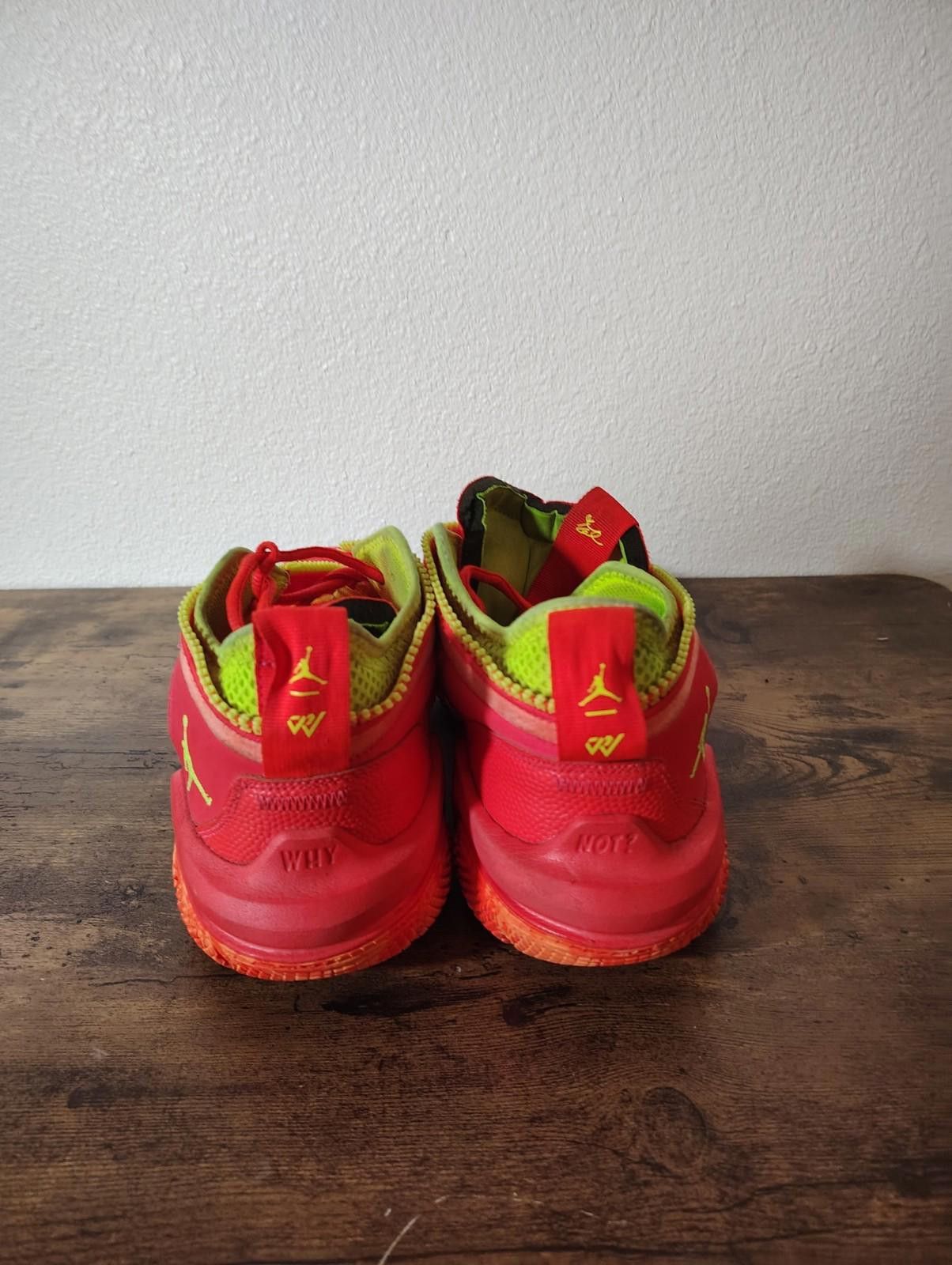 Jordan Brand 2023 Air Jordan Why Not Zer0.6 PF 'Bright Crimson' Red yell Size US 10.5 / EU 43-44 - 4 Thumbnail