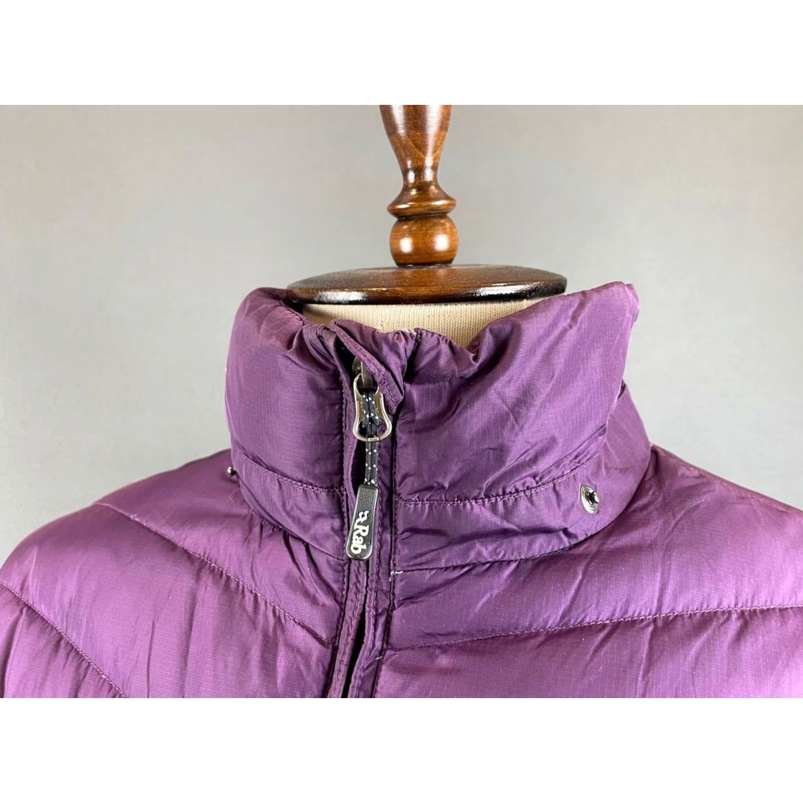 Rab Rab Jacket Puffer Women Size 44 Purple Polyamide Long Sleeve Full Zipper Size M / US 6-8 / IT 42-44 - 6 Thumbnail
