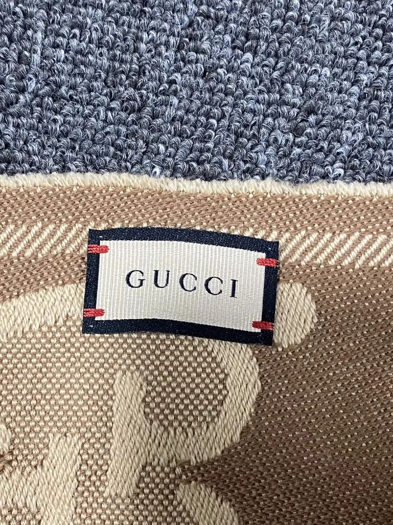 Gucci Gucci Double-sided full-print old flower scarf 2501-Nextarr Size ONE SIZE - 5 Thumbnail