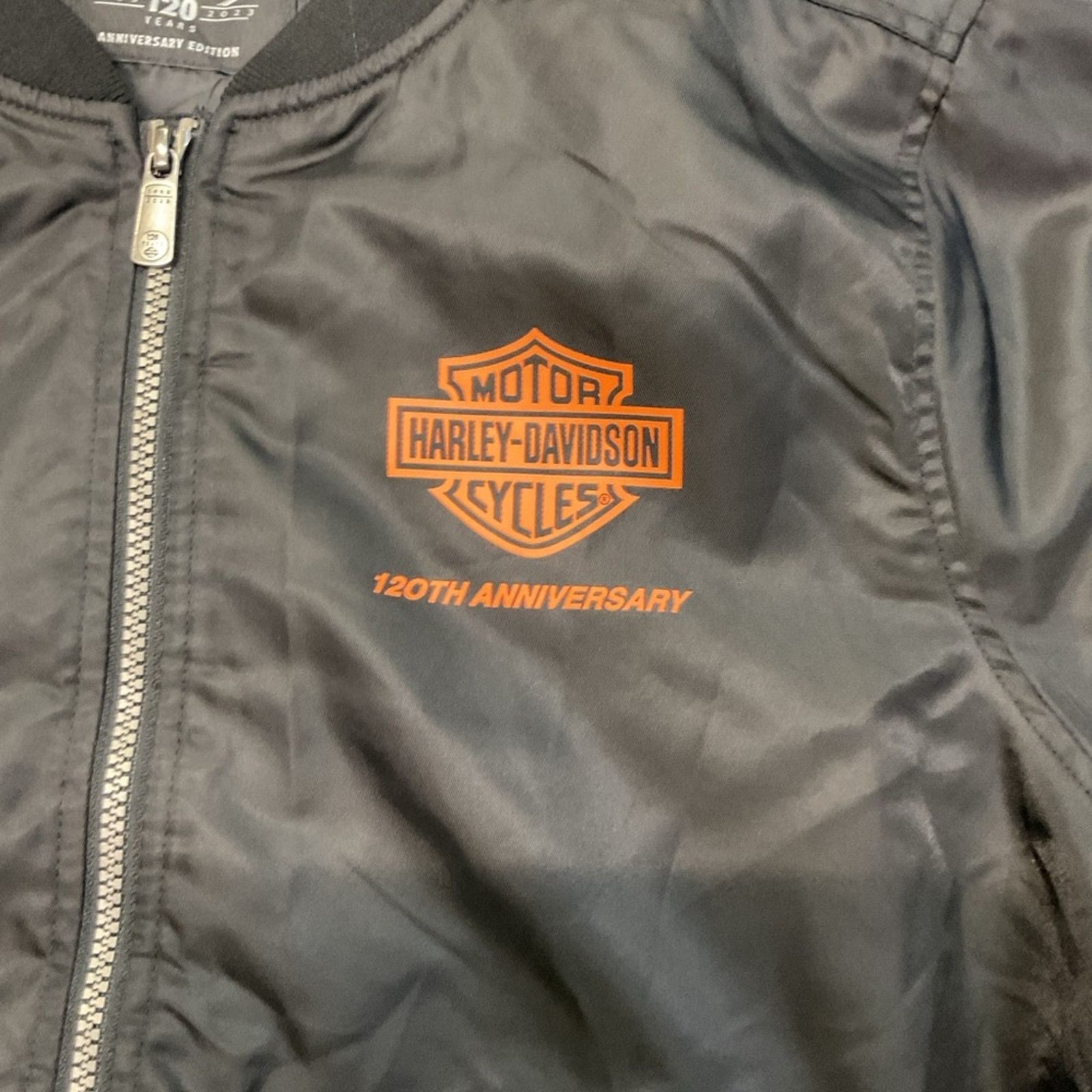 Harley Davidson Harley Davidson 120th Anniversary Bomber Jacket Size US M / EU 48-50 / 2 - 6 Thumbnail