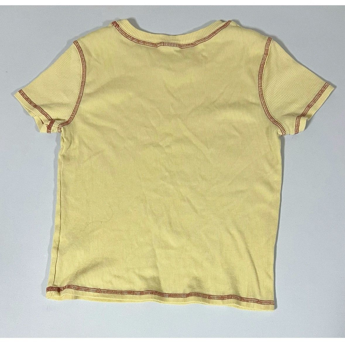 Vintage Yellow White Stallion Horse Animal T-Shirt Top Tee Size S 🐴✨ Size S / US 4 / IT 40 - 3 Thumbnail