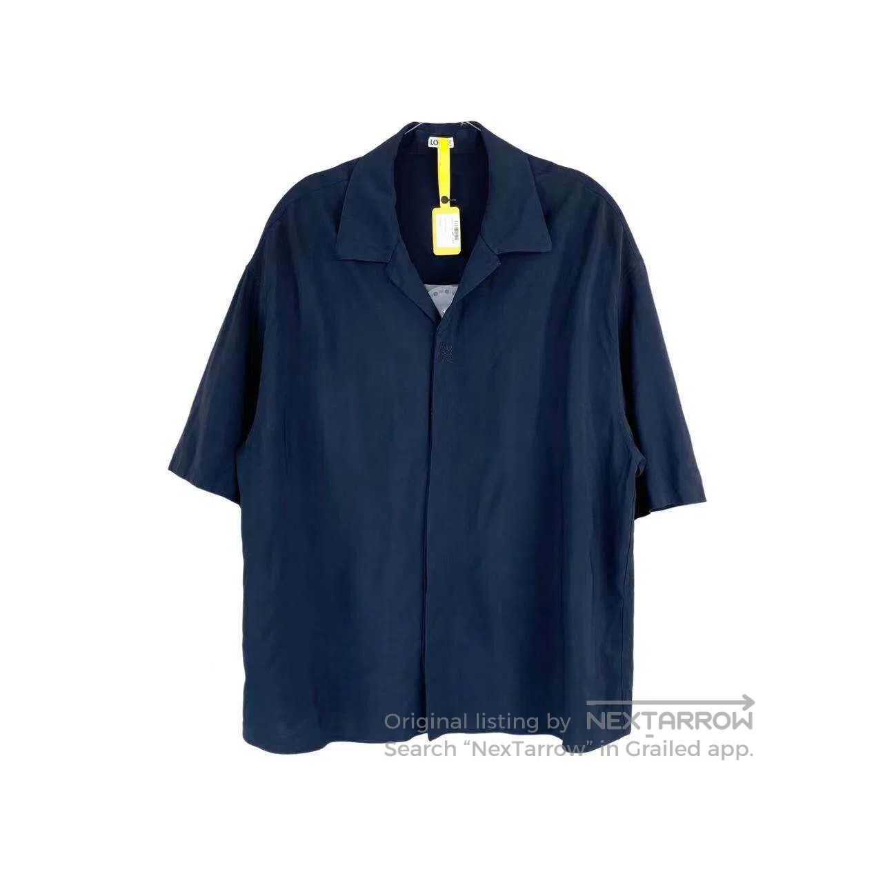 Loewe Loewe Embroidered logo short-sleeved shirt| Size M / US 6-8 / IT 42-44 - 1 Thumbnail