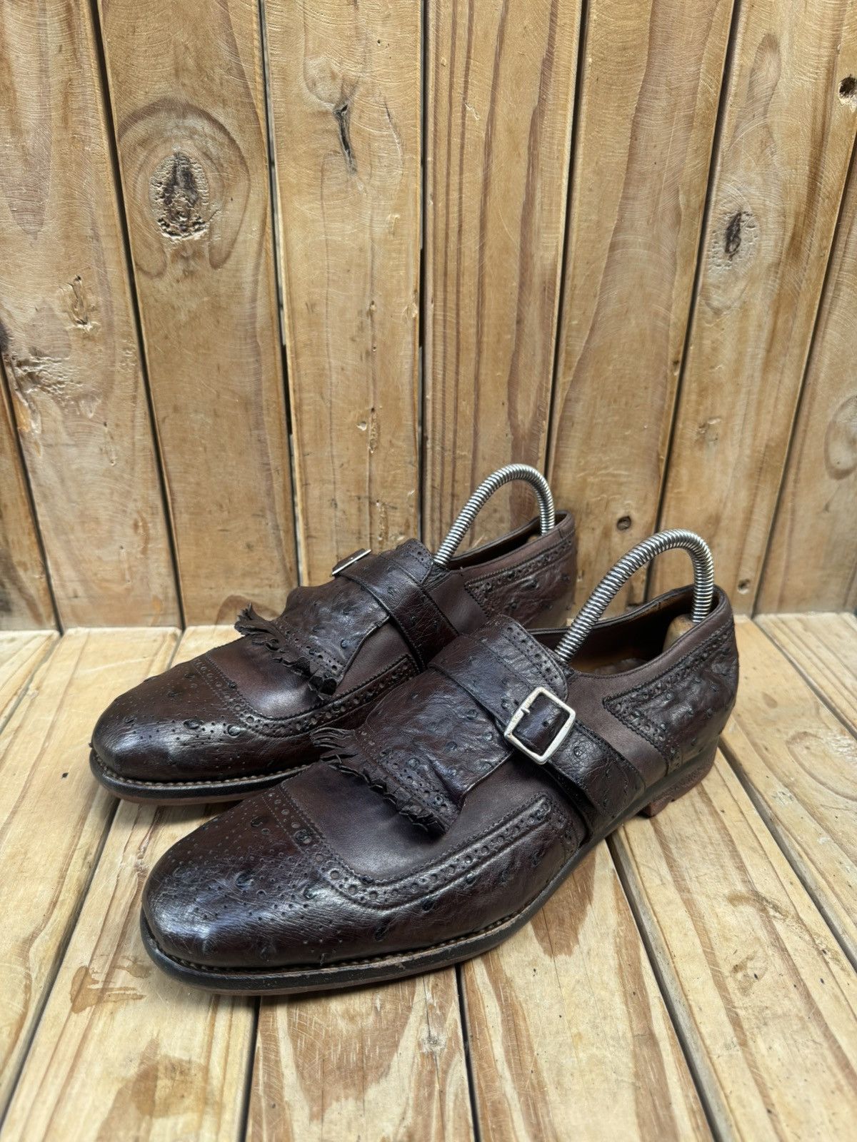 Church's church's 'Shanghai' Monk strap dress shoes UK 6AAA Size US 7 / EU 40 - 17 Thumbnail