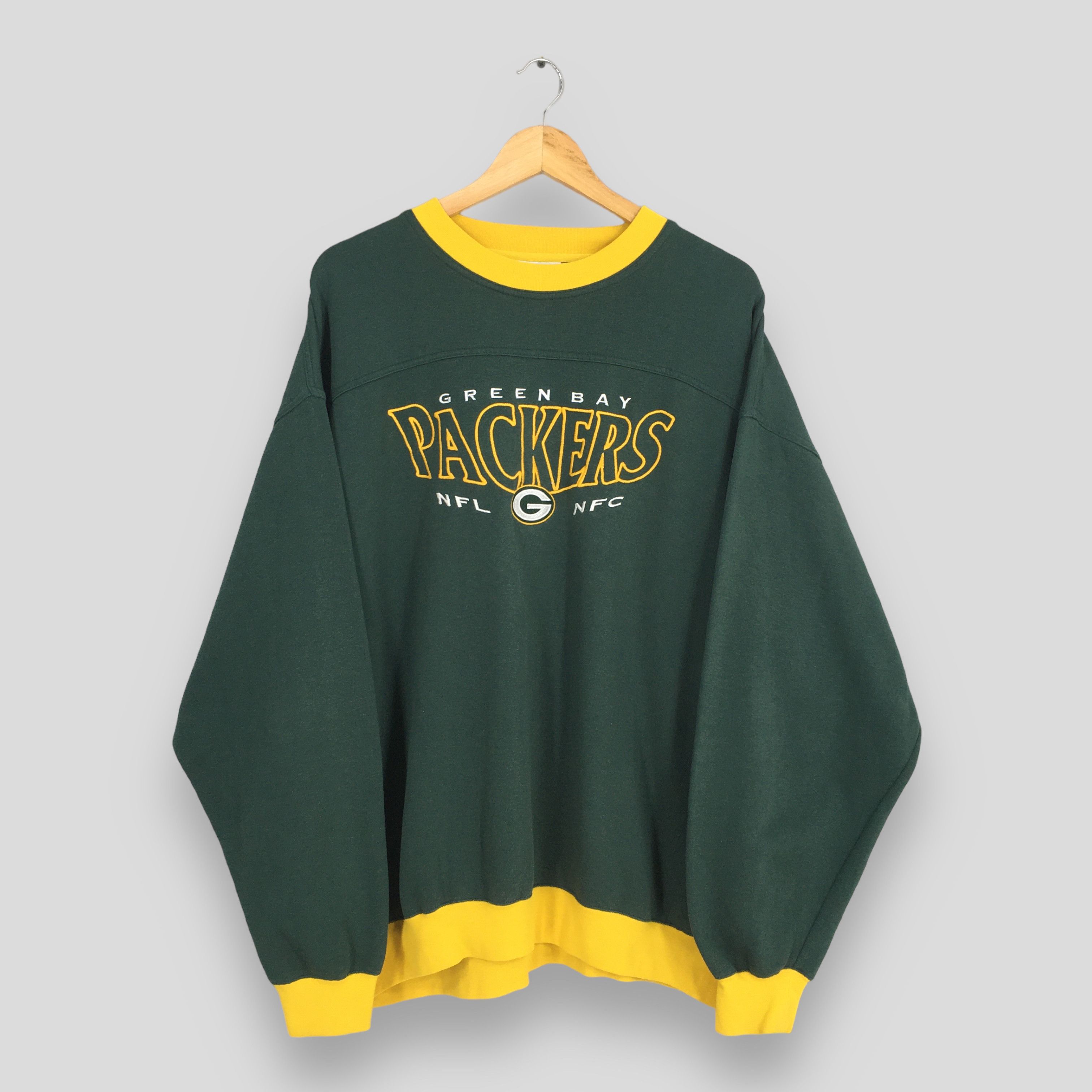 Lee × NFL 90s Green Bay Packers Football NFL SweatshirtXX Large Size US XXL / EU 58 / 5 - 1 Thumbnail