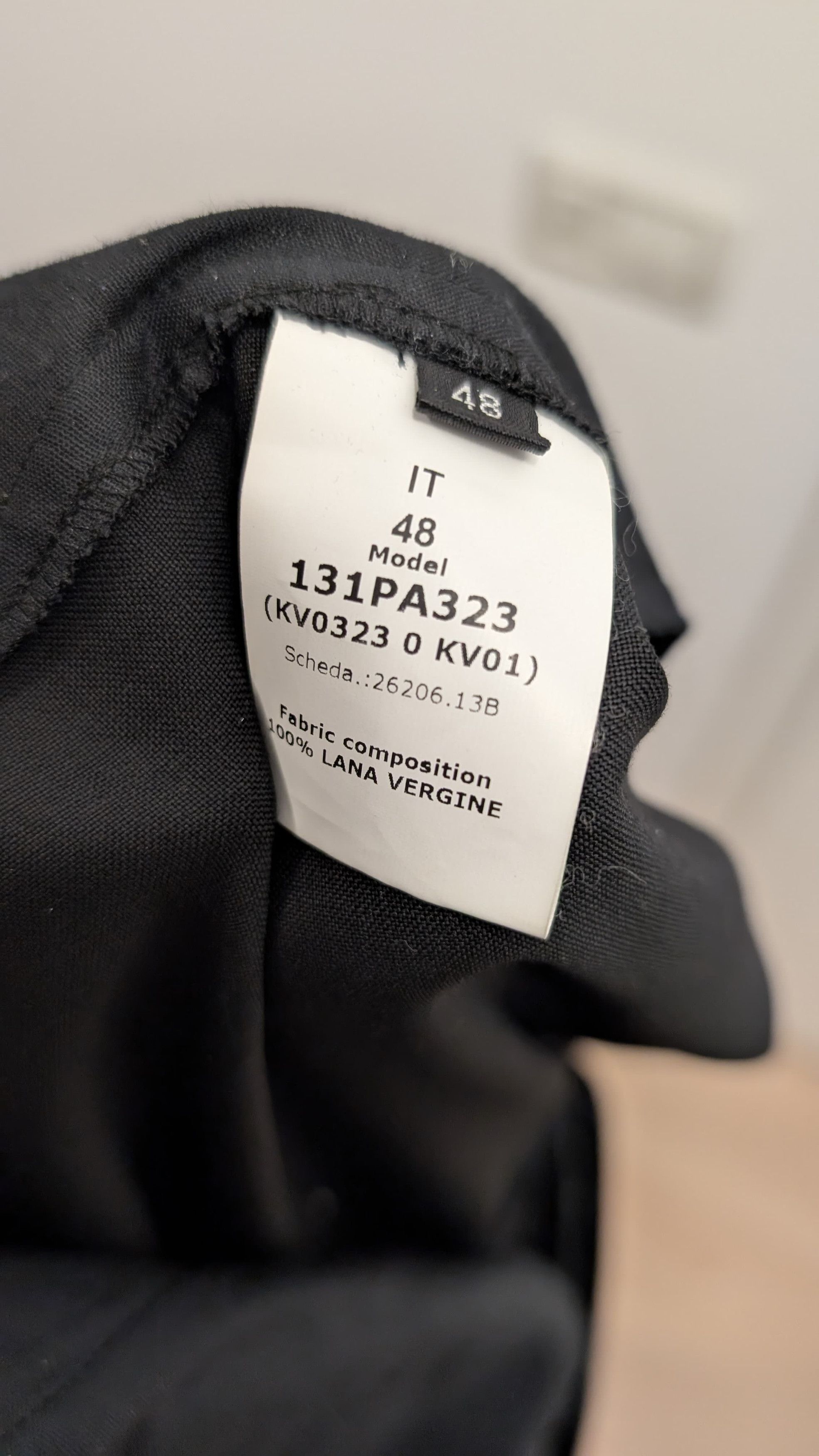 Kris Van Assche Kris Van Assche Thin Wool Flat Front Trousers 48 M Italy Size US 32 / EU 48 - 4 Thumbnail