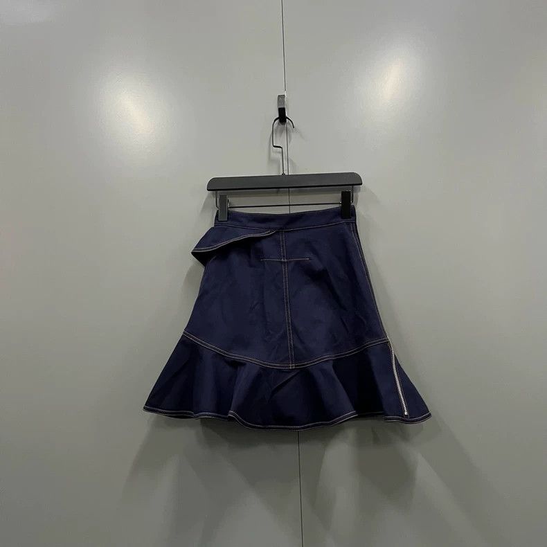 Givenchy Givenchy Size34 Pleated Skirt with Oblique Zipper Size L / US 10 / IT 46 - 6 Thumbnail