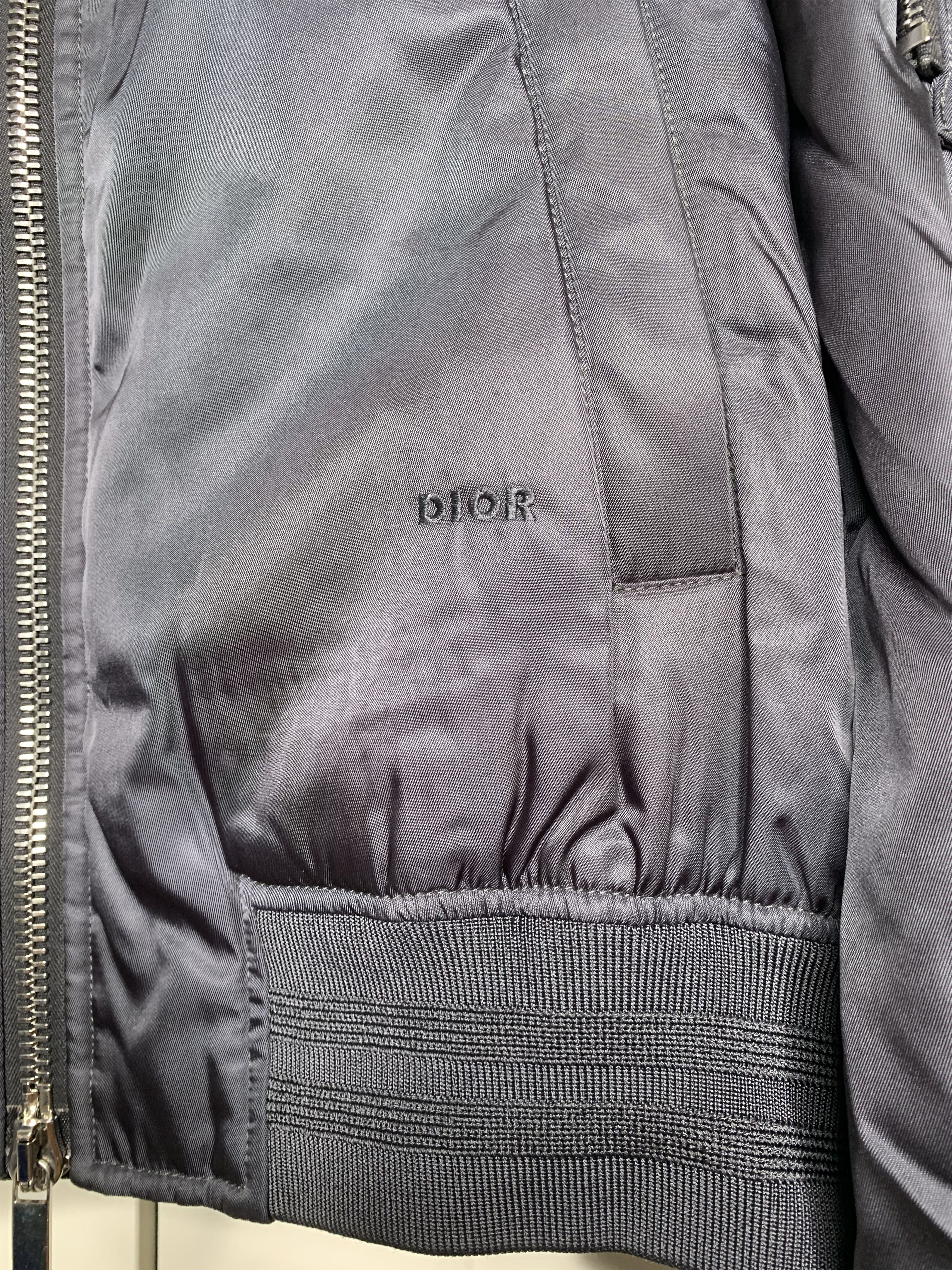Dior Dior Saddle Anthracite Gray Bomber Jacket Size US S / EU 44-46 / 1 - 4 Thumbnail