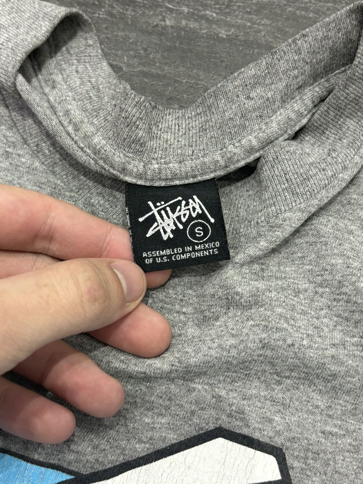 Stussy 00s Vintage Stussy Streetwear Lightning Big Logo Print Size US S / EU 44-46 / 1 - 5 Thumbnail