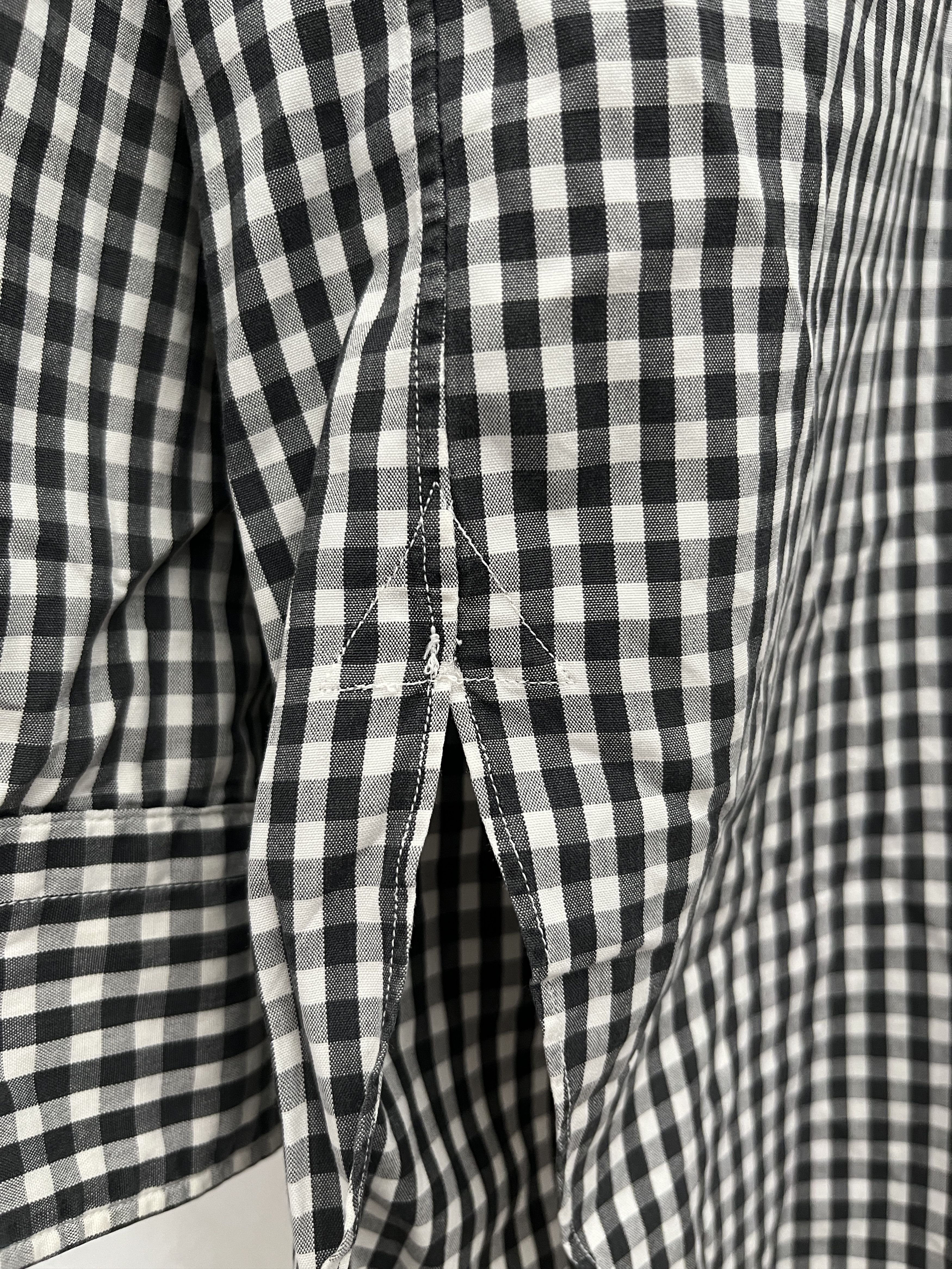PPFM Vintage PPFM Checkered Shirt Black & White – L Size US L / EU 52-54 / 3 - 5 Thumbnail