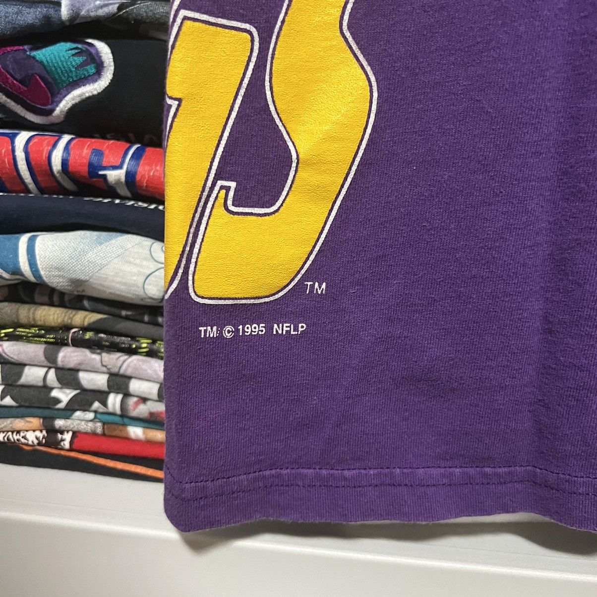 NFL × Vintage Vintage 1995 Logo 7 NFL Minnesota Vikings Shirt Large L Size US L / EU 52-54 / 3 - 4 Thumbnail