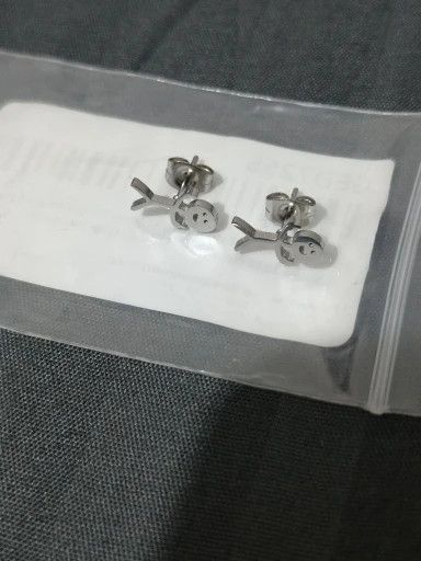 Jewelry Funny Middle Finger Stud Earrings Charm Earring Gift Size ONE SIZE - 4 Thumbnail