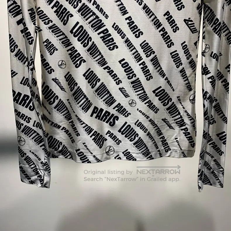 Louis Vuitton Louis Vuitton Printed full-print undershirt long sleeves Size S / US 4 / IT 40 - 7 Thumbnail