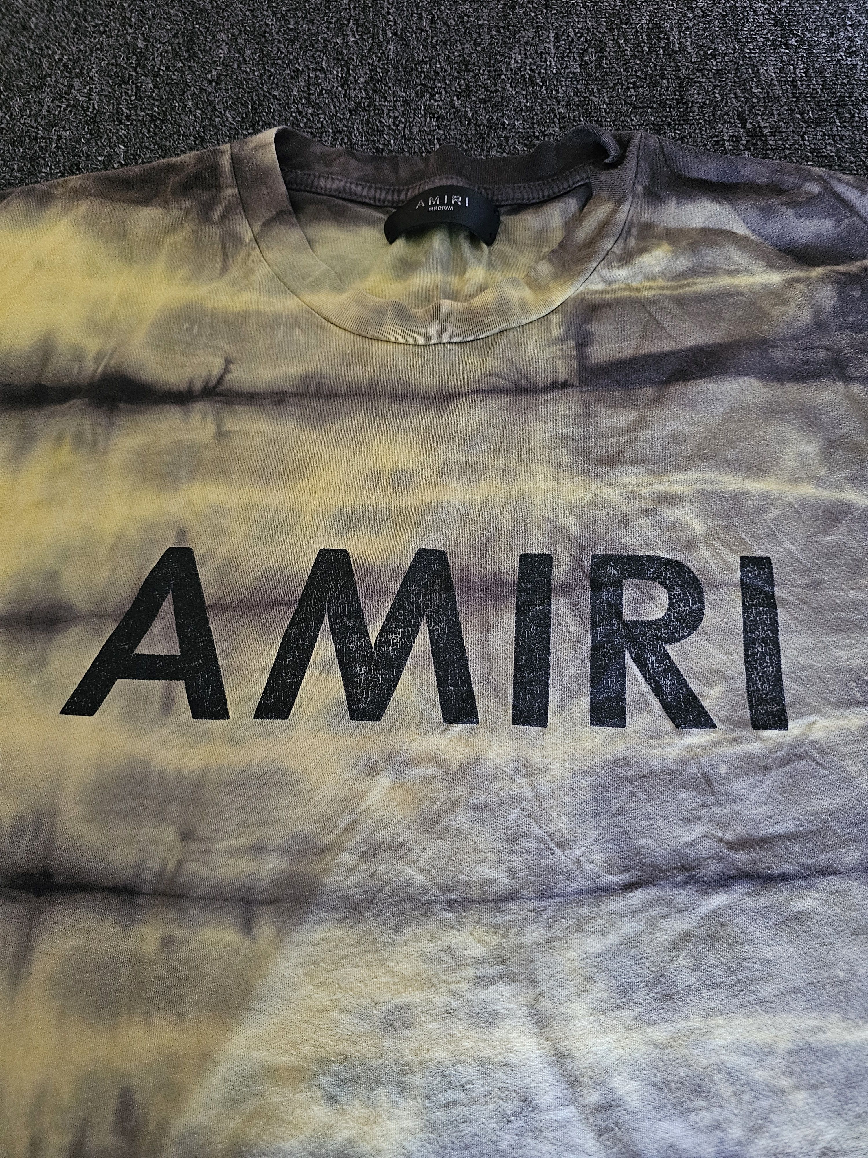 Amiri Amiri Men's Oversized Tie-Dye T-Shirt Size M Size US M / EU 48-50 / 2 - 2 Thumbnail