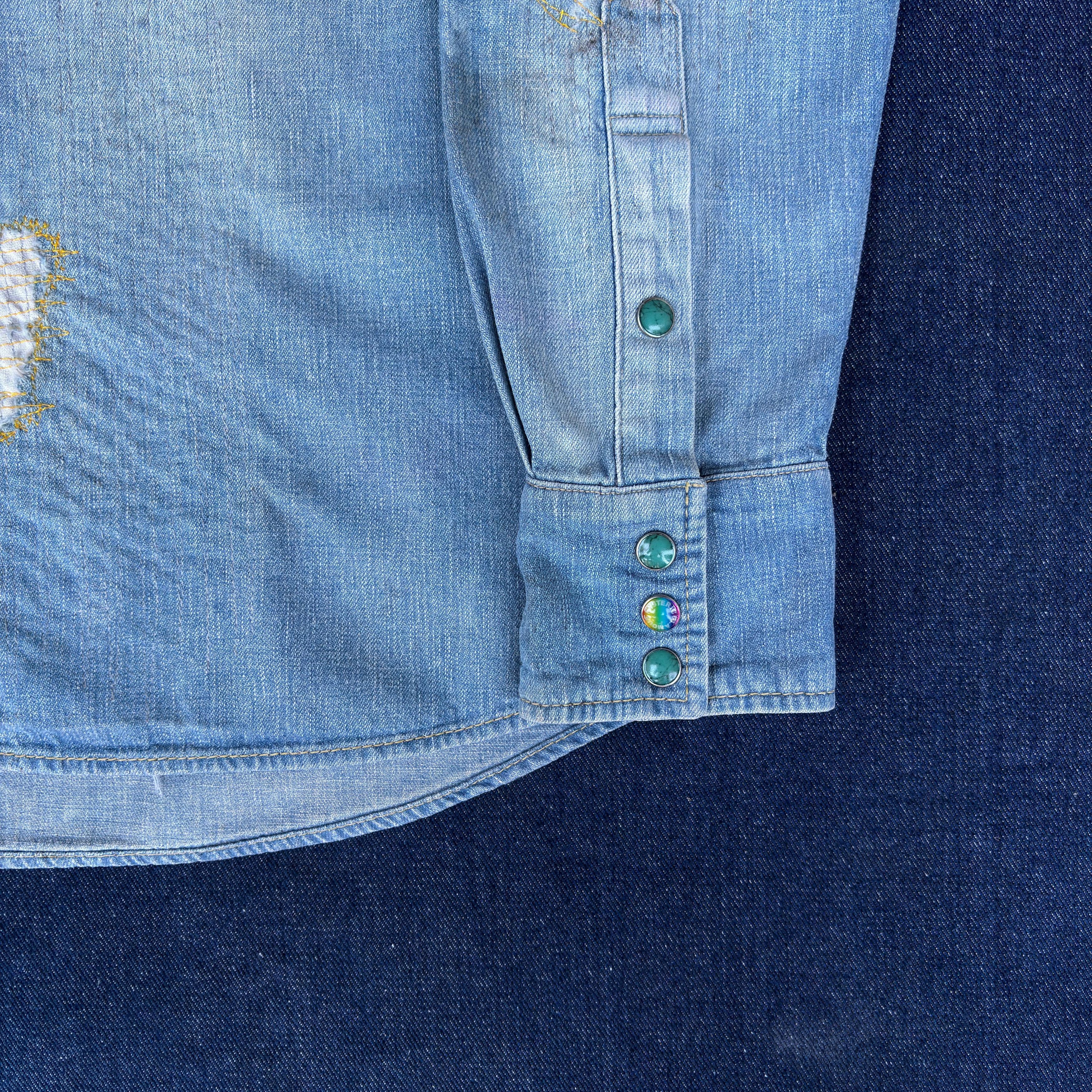 Hysteric Glamour vintage rare hysteric glamour pearl snapp button western Size US M / EU 48-50 / 2 - 6 Thumbnail