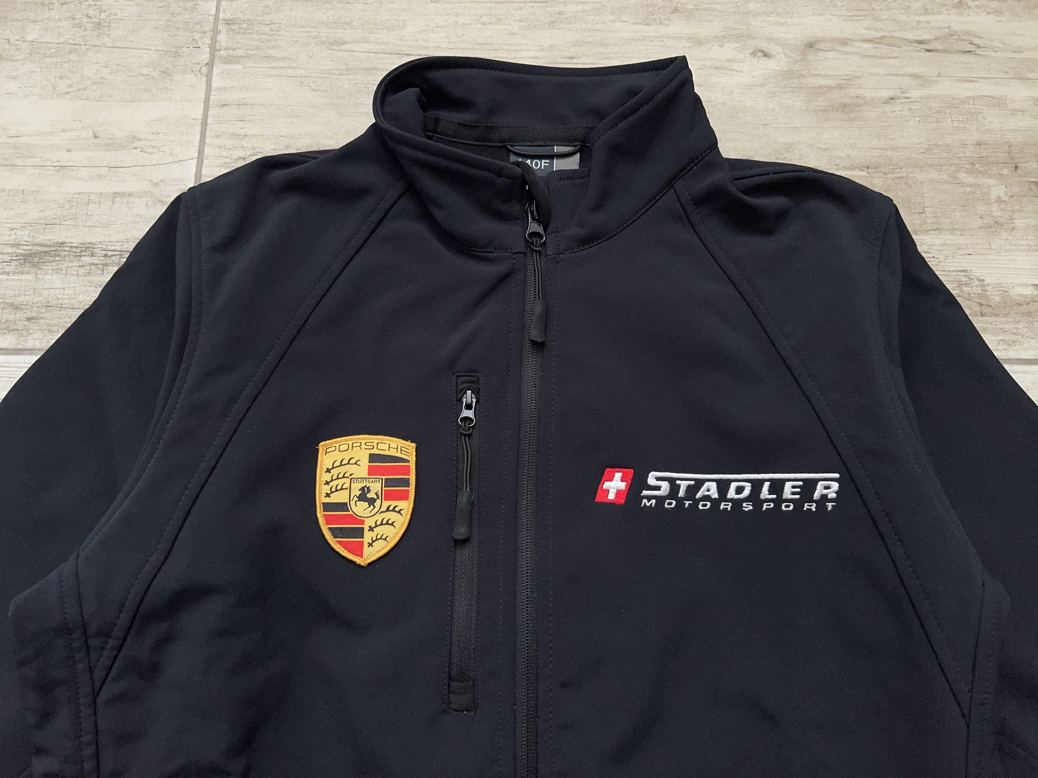 Formula 1 × Porsche Design Womens Stadler Motorsport Soft Shell Jacket Black Size M-L Size L / US 10 / IT 46 - 2 Thumbnail