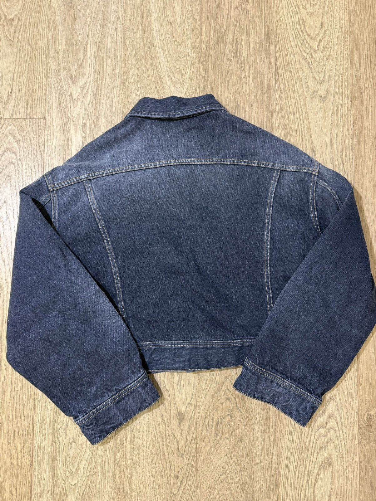 R13 R13 OVERSIZED CROPPED TRUCKER Size S / US 4 / IT 40 - 4 Thumbnail