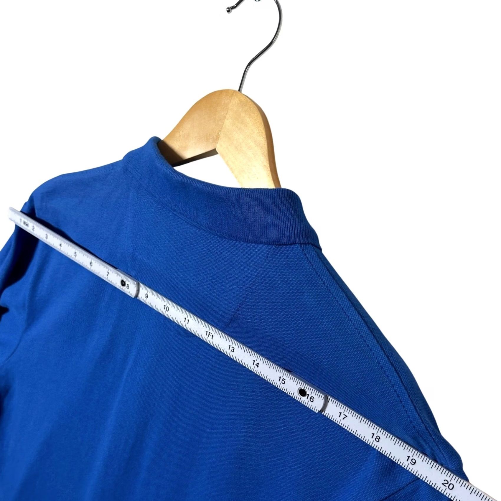 Chaps Chaps Polo Shirt Mens Royal Blue Short Sleeve Size L Logo Embroidered Cotton Classic Stretch Shirt Size US L / EU 52-54 / 3 - 6 Thumbnail