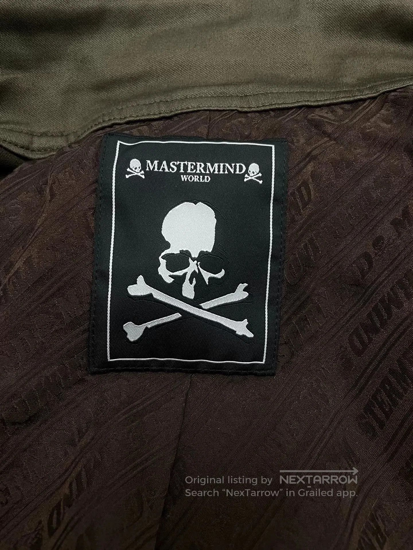 Mastermind Japan Mastermind Silver Skull Embroidery Trench Coat. Size US M / EU 48-50 / 2 - 4 Thumbnail